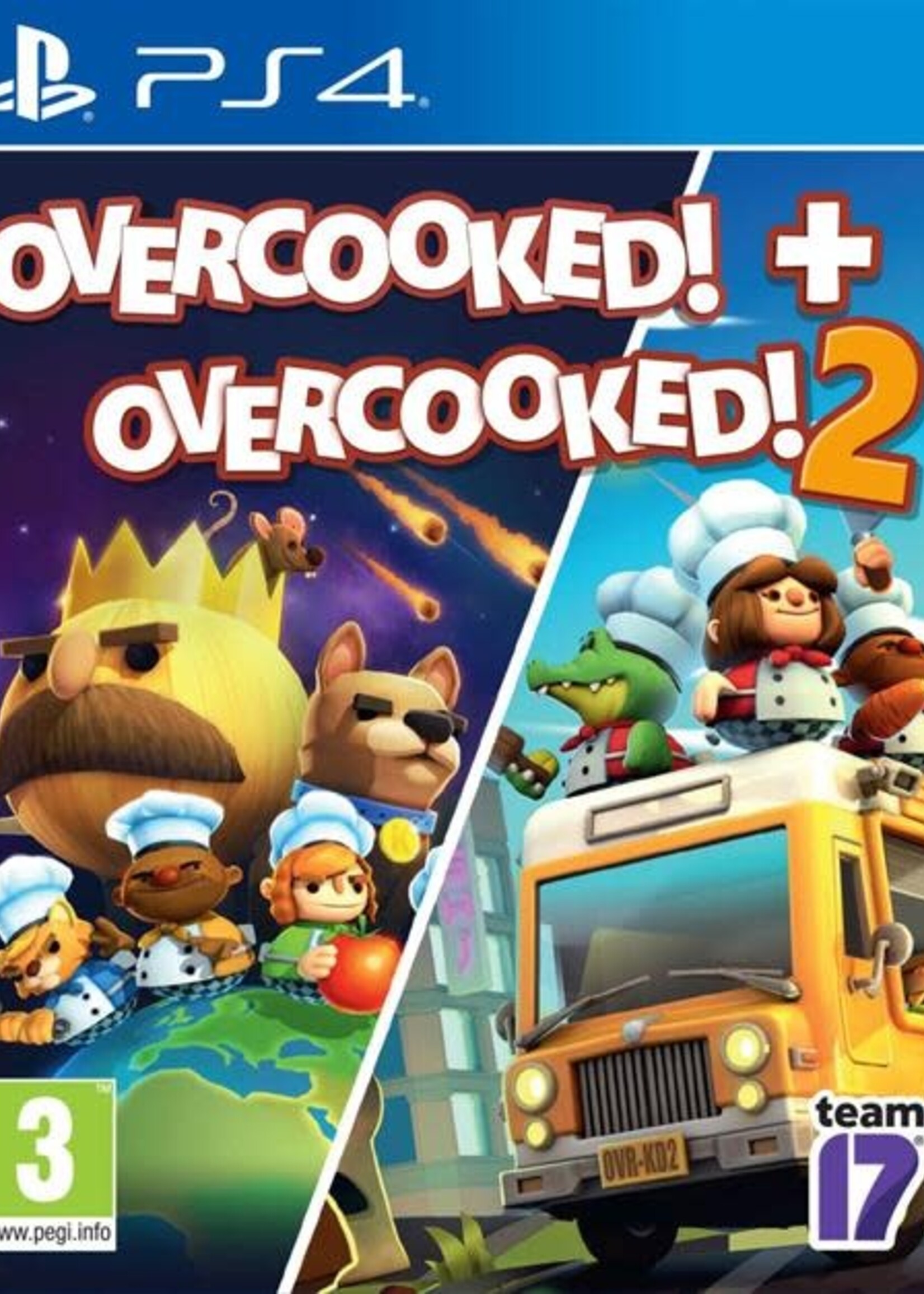 Overcooked 1 & 2 Double Pack PS4