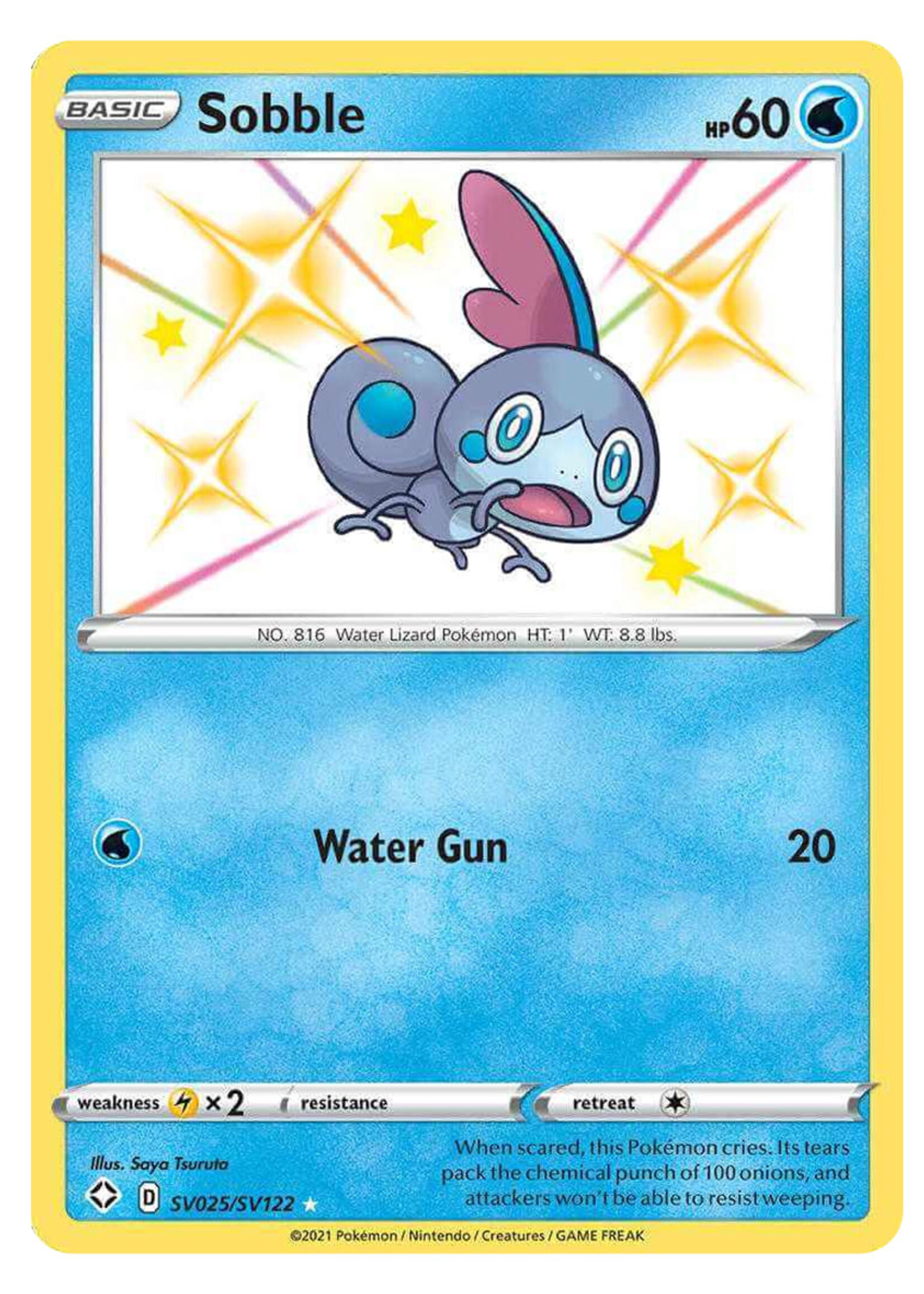 Sobble SV25 (SHF): near mint