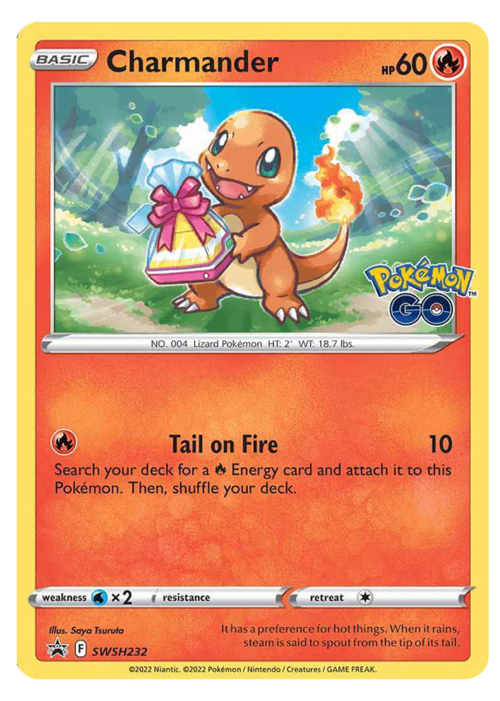 Charmander 232 (SWSH): excellent