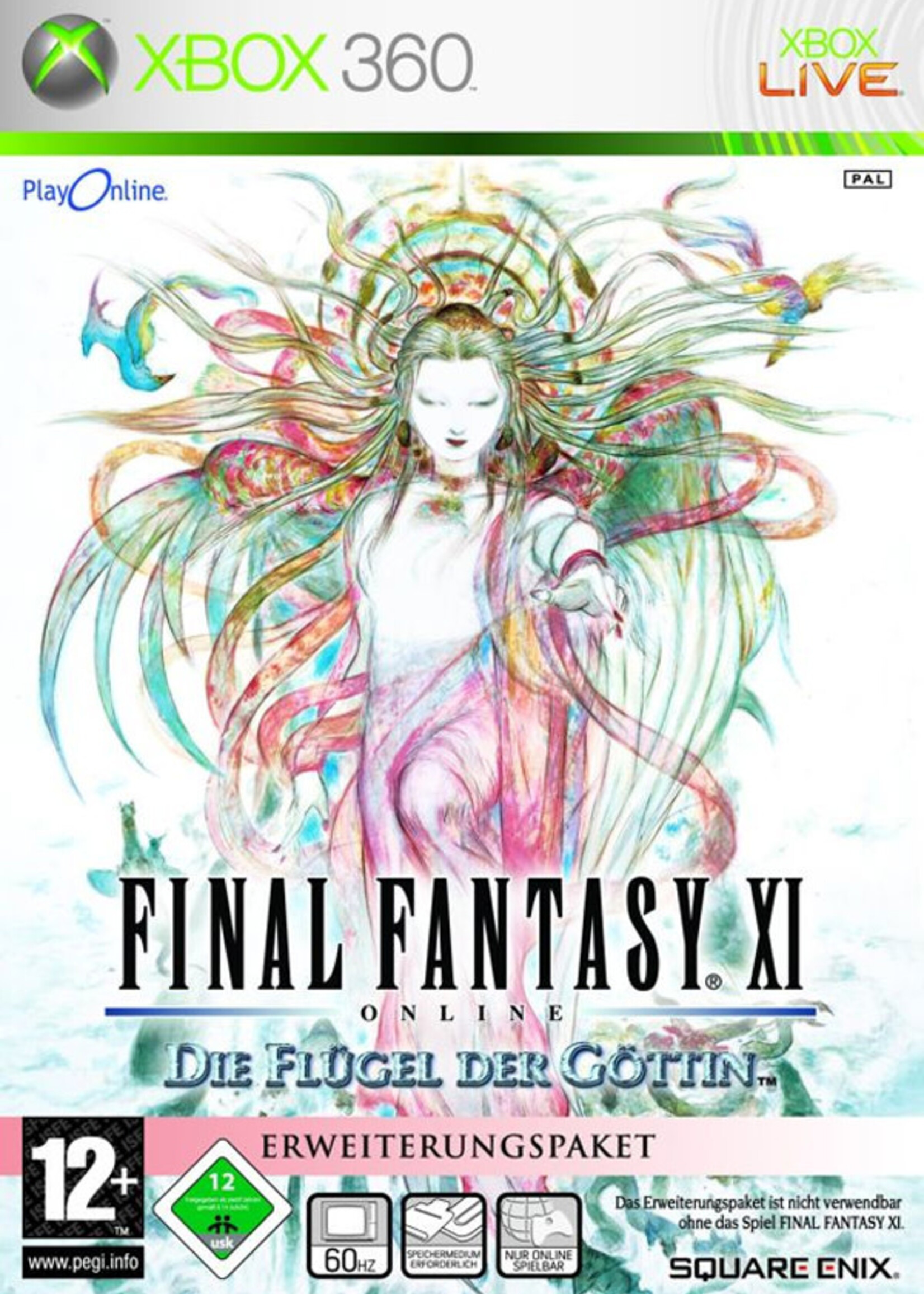 Final Fantasy XI Online Wings Of The Goddess X360 ( Duitse Hoes )