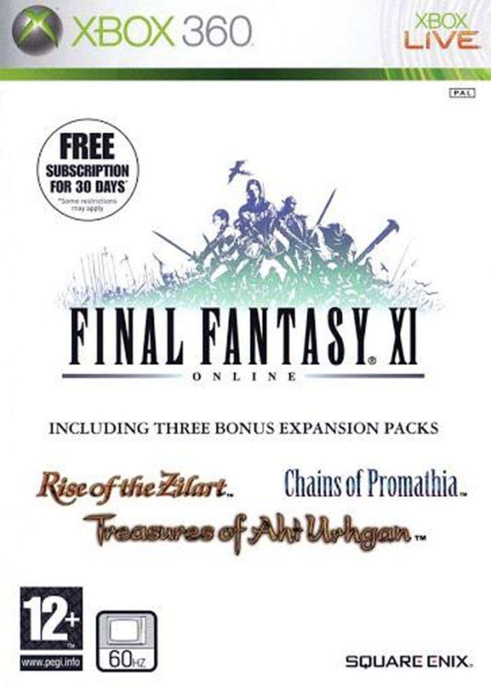 Final Fantasy XI Online + Expansions ( Duitse uitgave ) X360