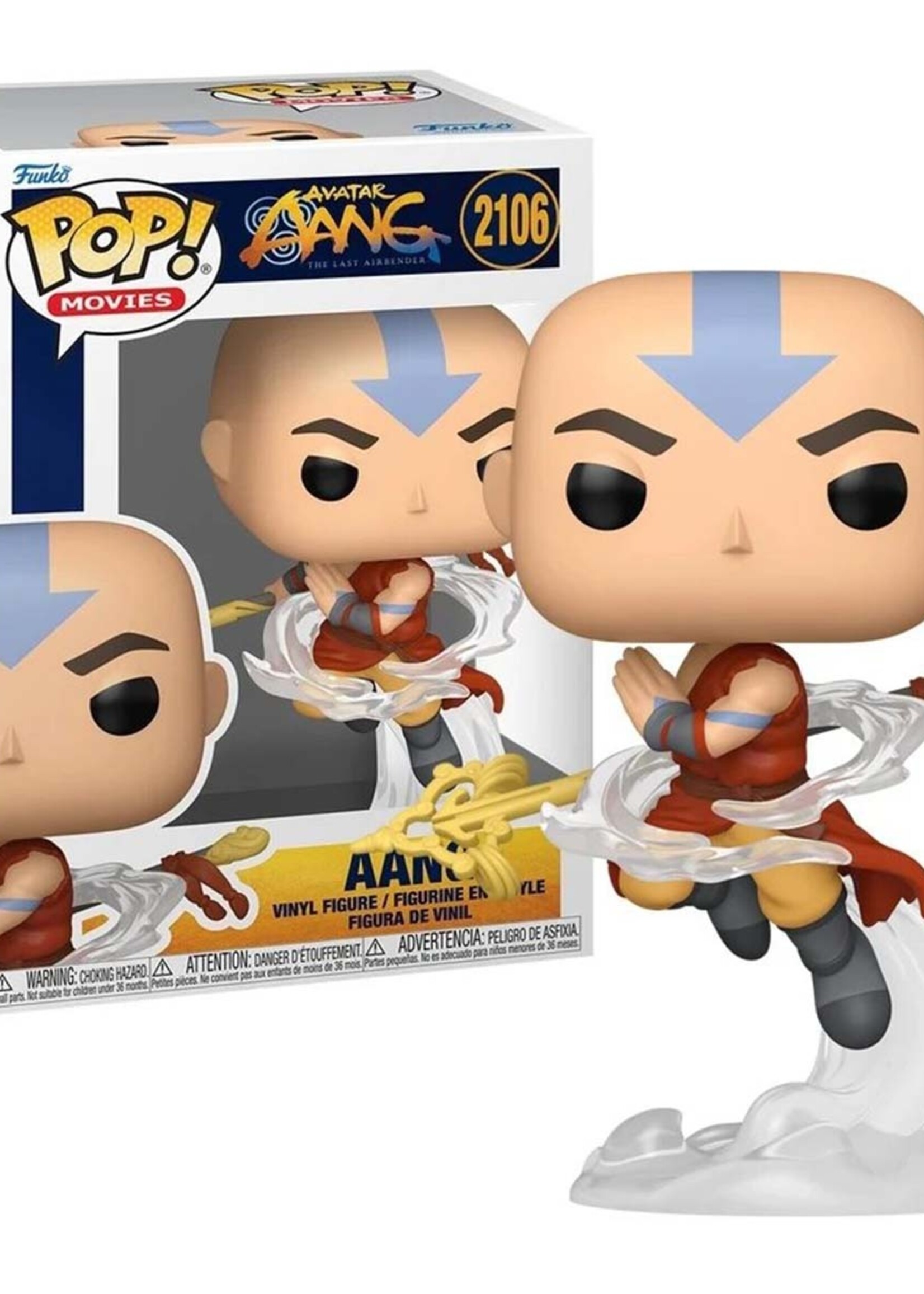 Aang The Last Airbender Funko Pop N° 2106 Aang