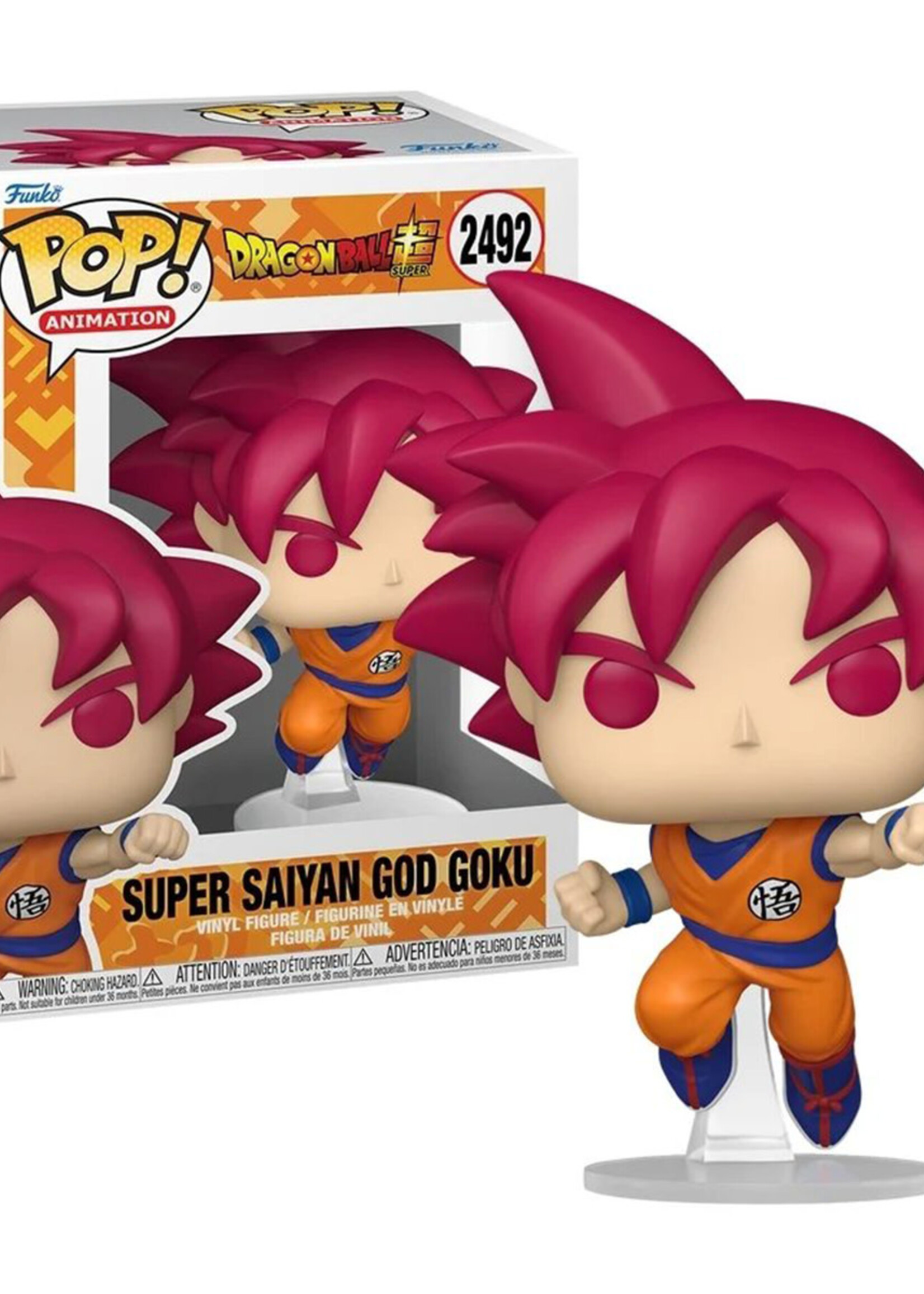 Dragon Ball Super Funko Pop N° 2492 Super Saiyan God Goku