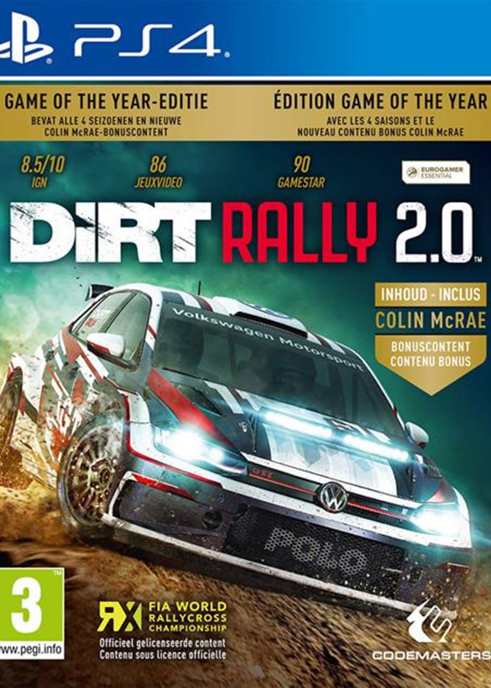 Dirt Rally 2.0 Game of the Year Edition PS4