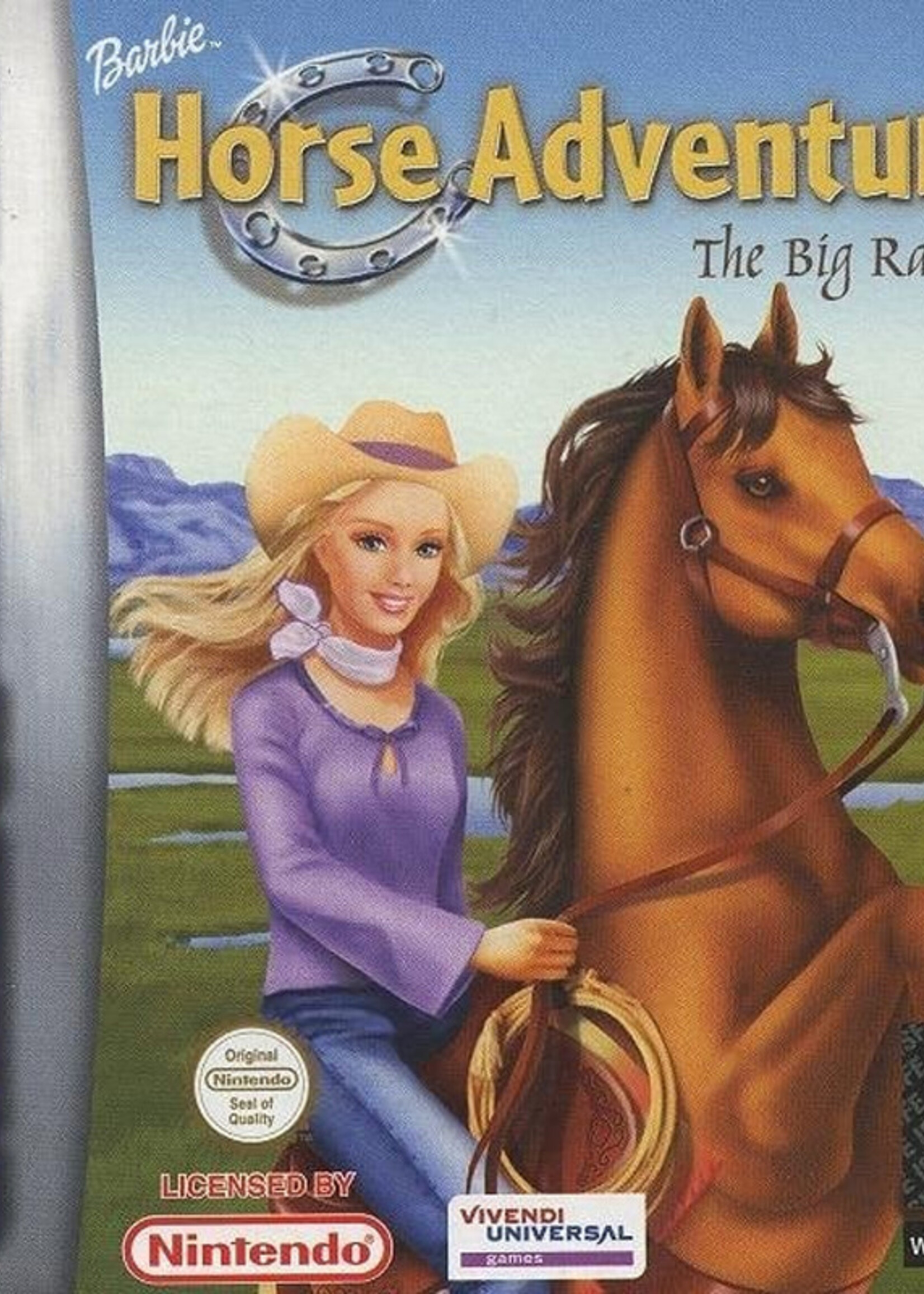 Barbie Horse Adventures The Big Race GBA