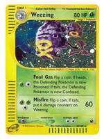 Weezing 32 (EX) Reverse Holo: excellent