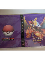 Pokemonmap voor 240 kaarten Ash & Charizard Paars