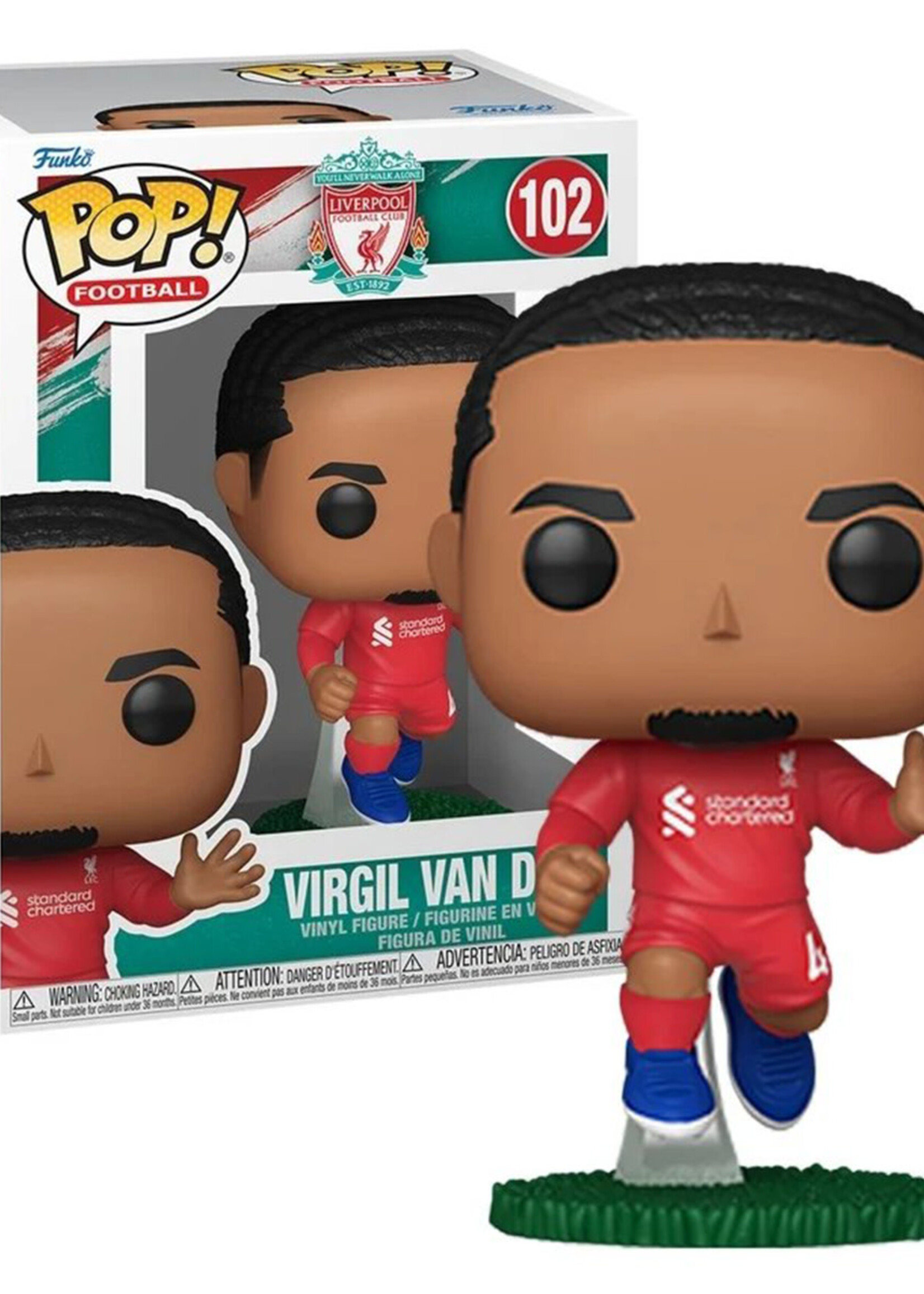 Liverpool Funko Pop Football N° 102 Virgil Van Dijk