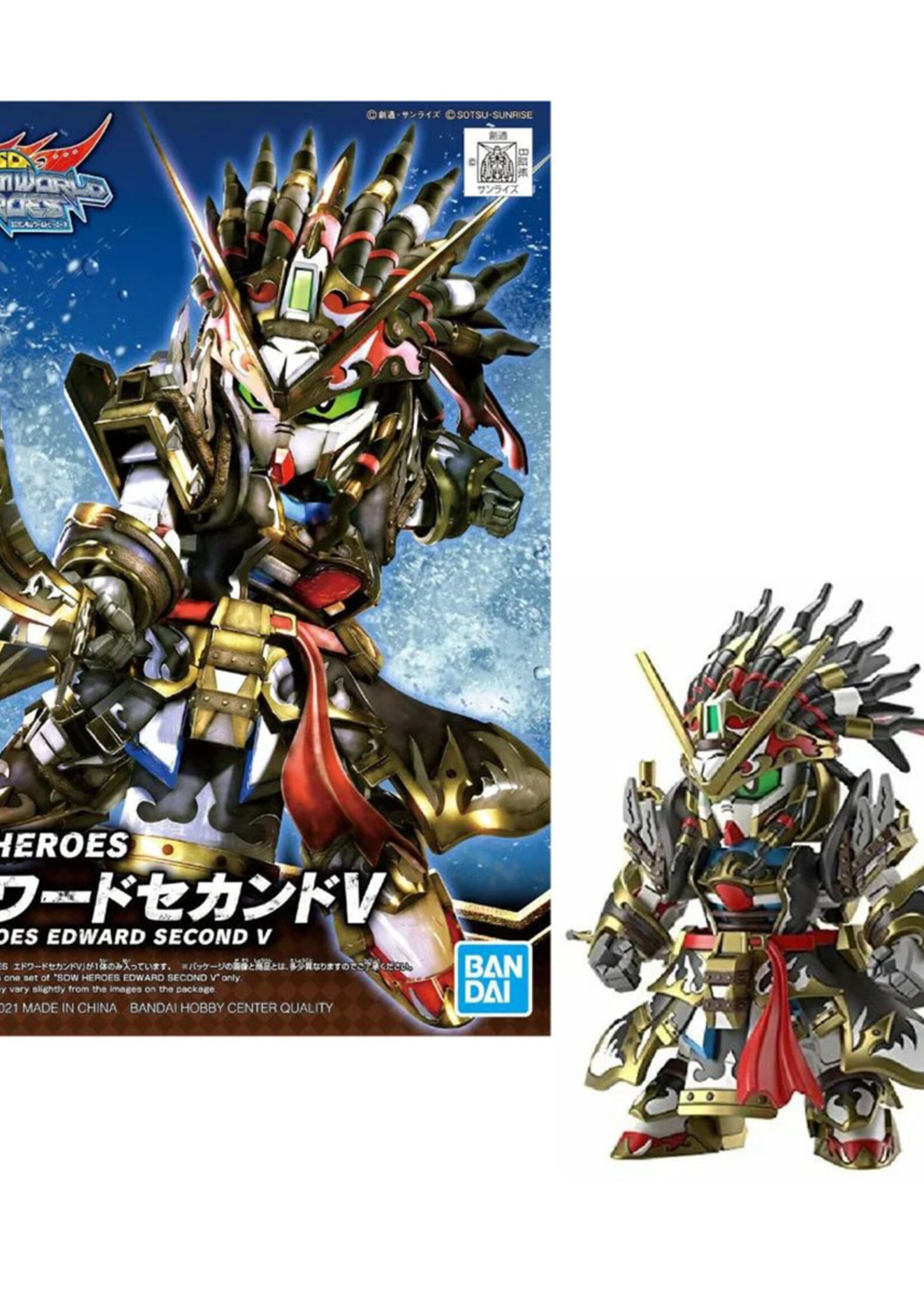 Gundam SDW Heroes Edward Second V Model Kit