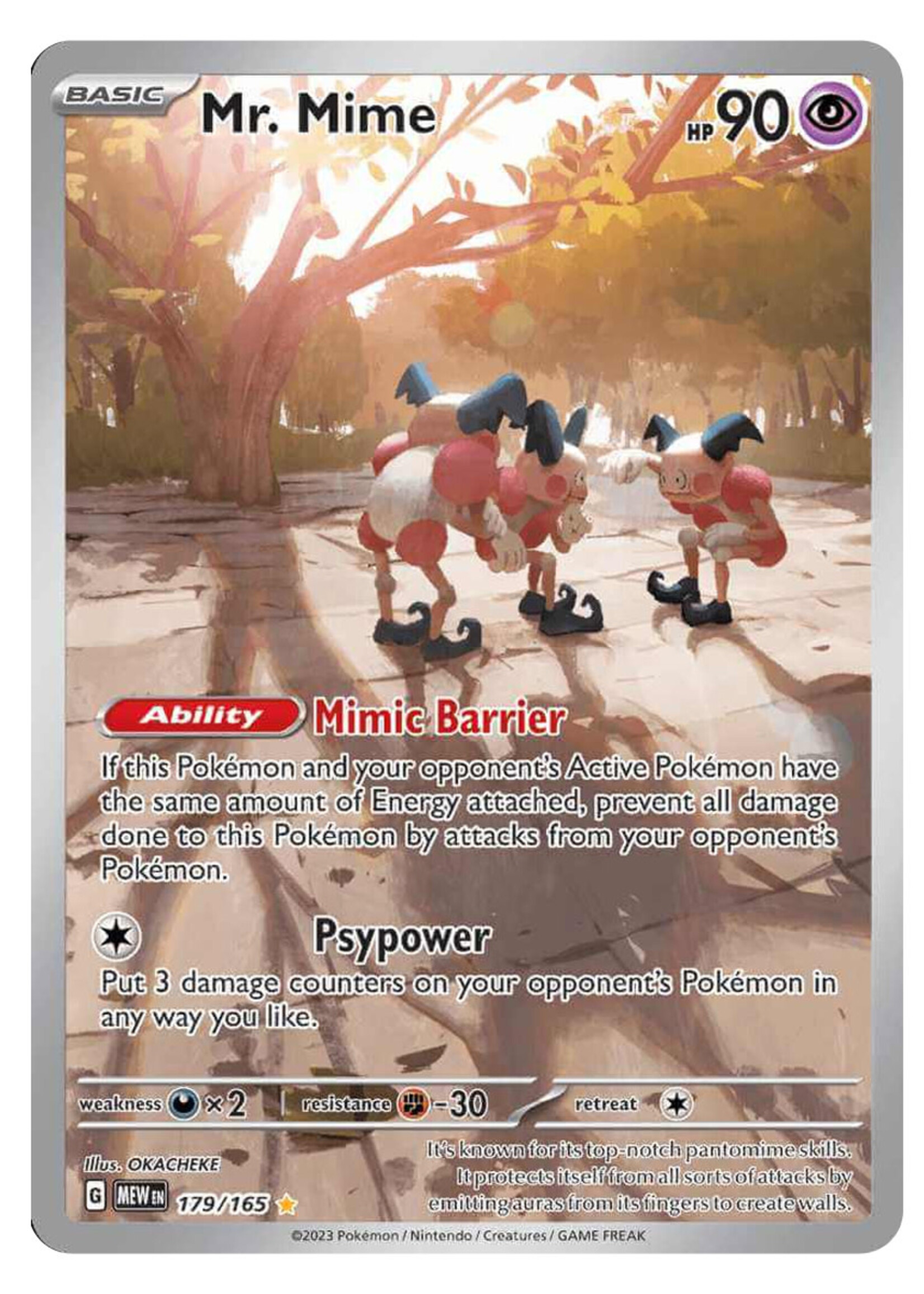 Mr. Mime 179 (MEW): near mint