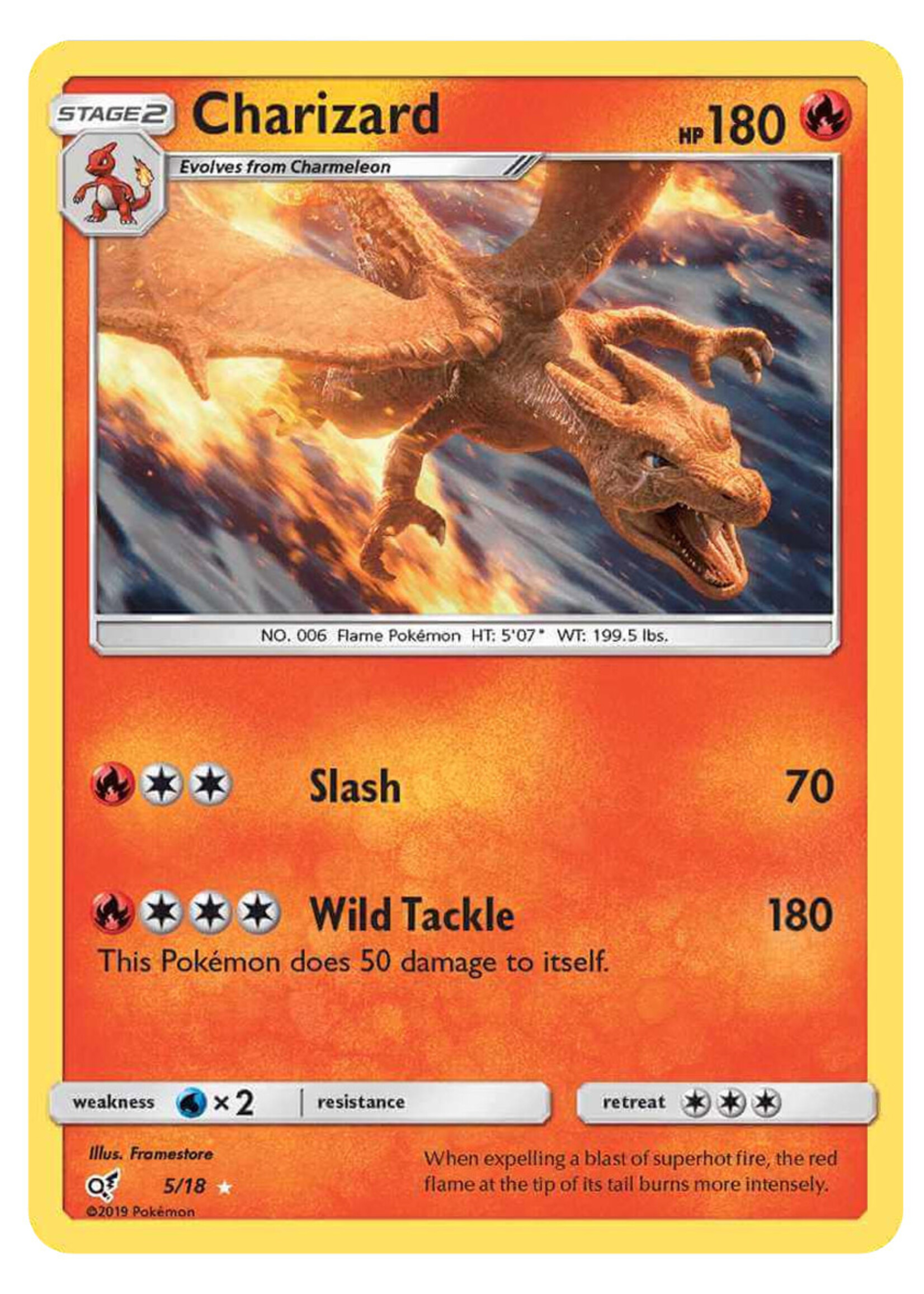 Charizard 5 (DET): excellent