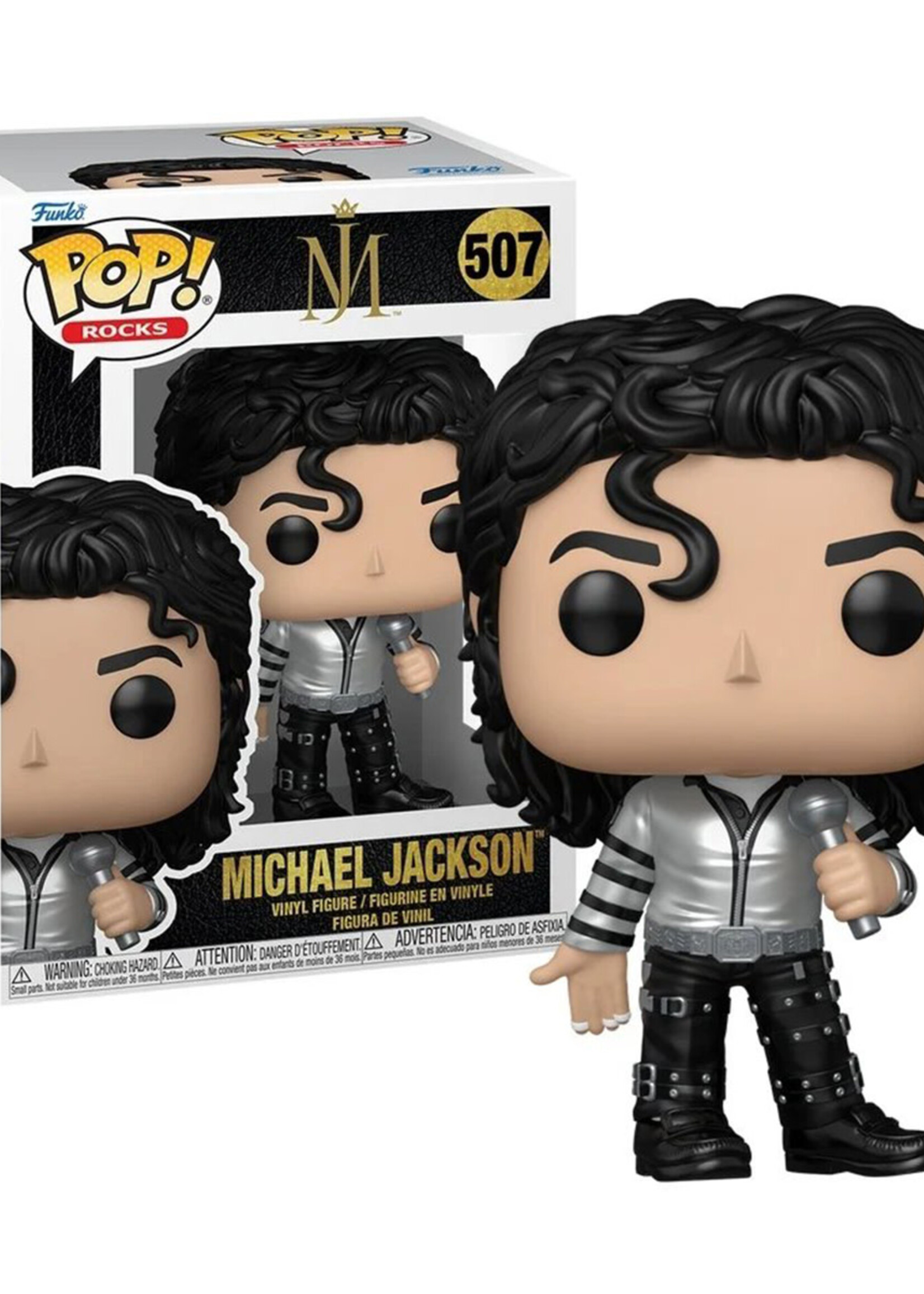 Michael Jackson Funko Pop Rocks N° 507 Bad Tour MT