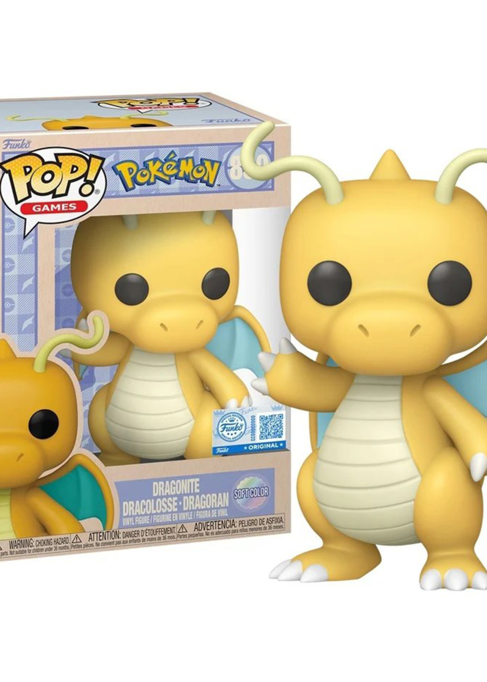 Pokemon Funko Pop Games N° 850 Dragonite Soft Color
