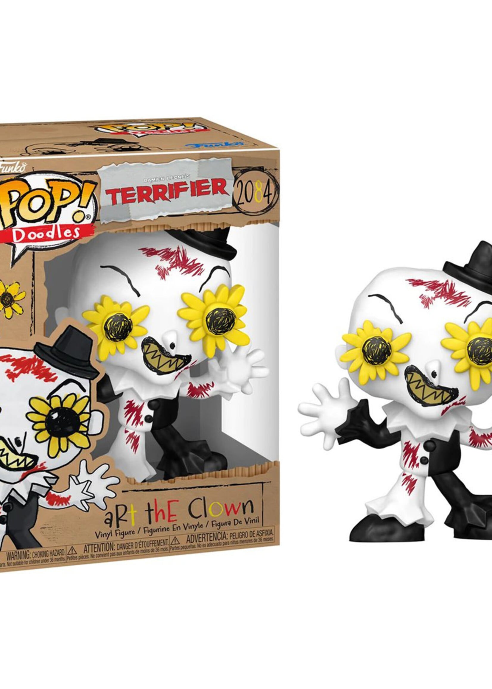 Terrifier Funko Pop N° 2084 Art The Clown Doodles