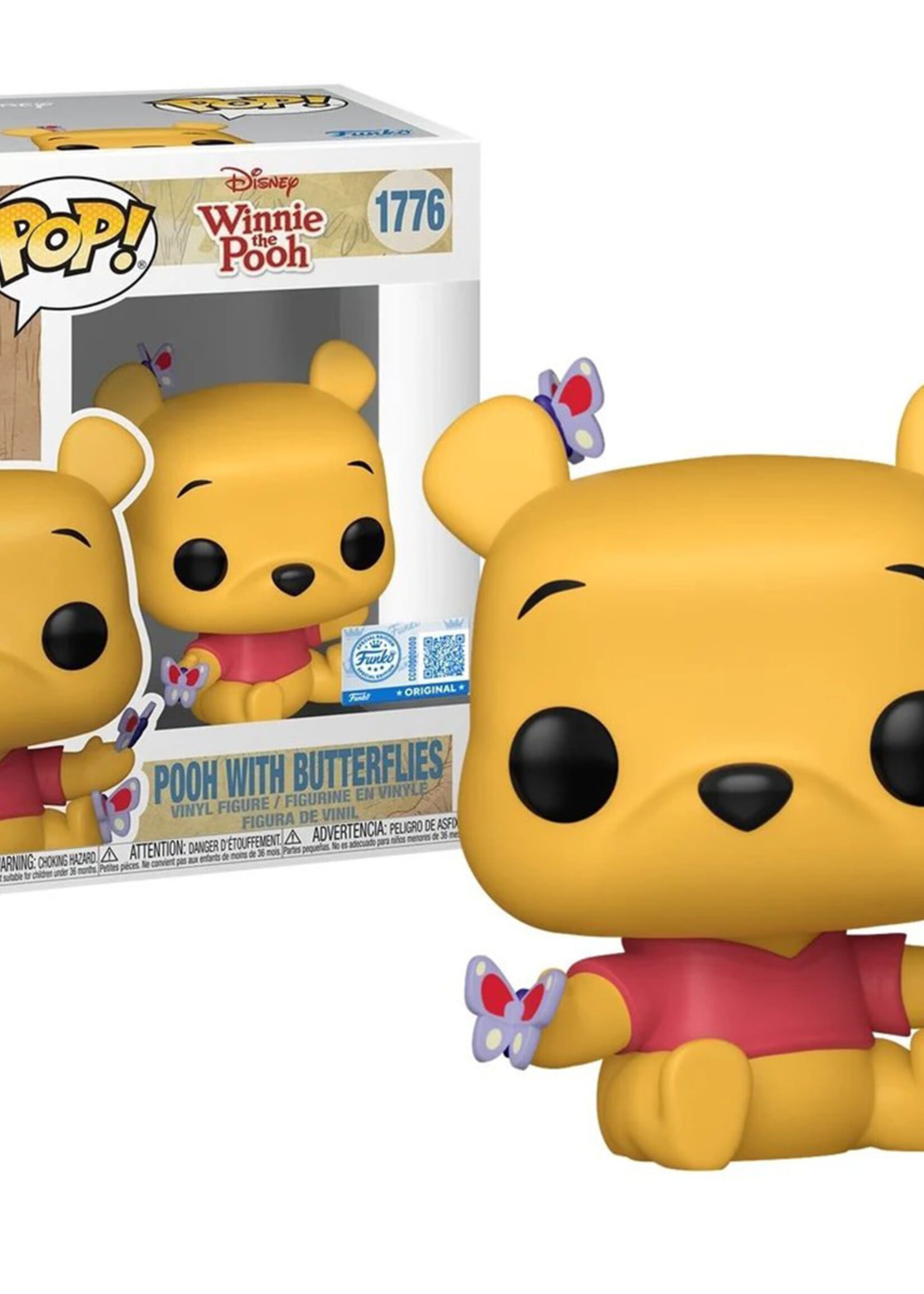 Winnie The Pooh Funko Pop N° 1776 Pooh With Butterflies