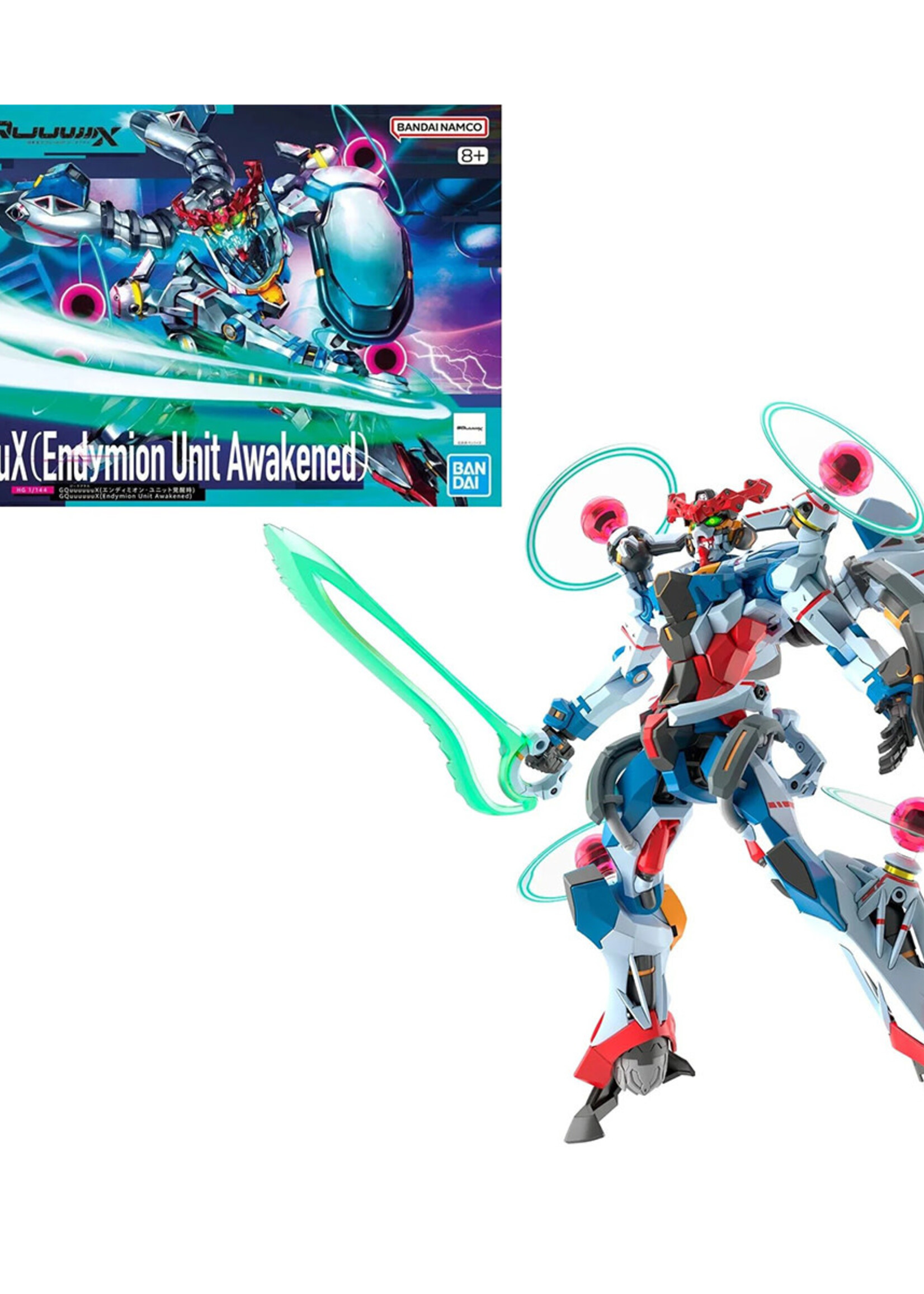 Gundam Hg 1/144 GQuuuuuuX Endymion Unit Awakened Model Kit