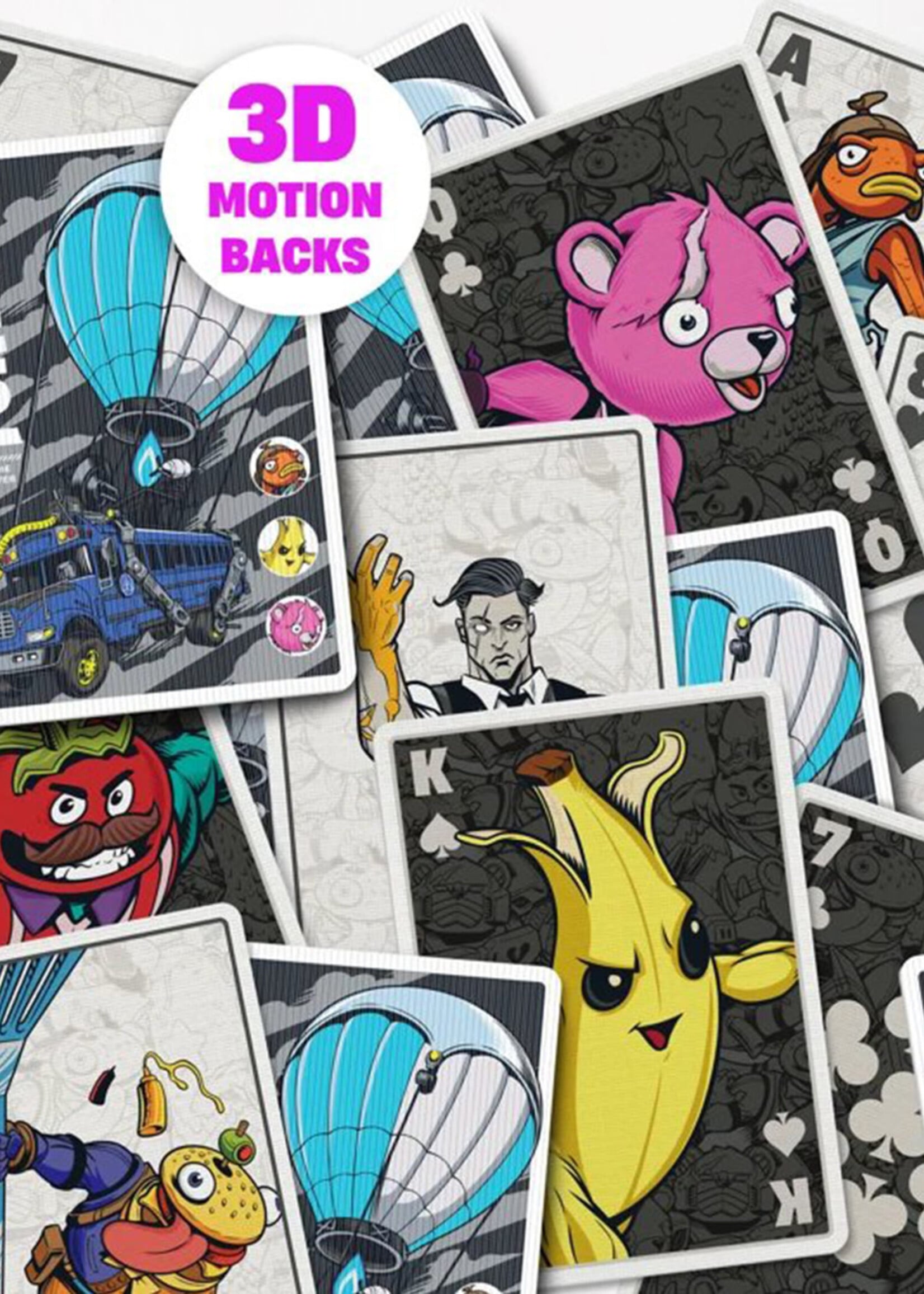 Fortnite 3D Playing Cards