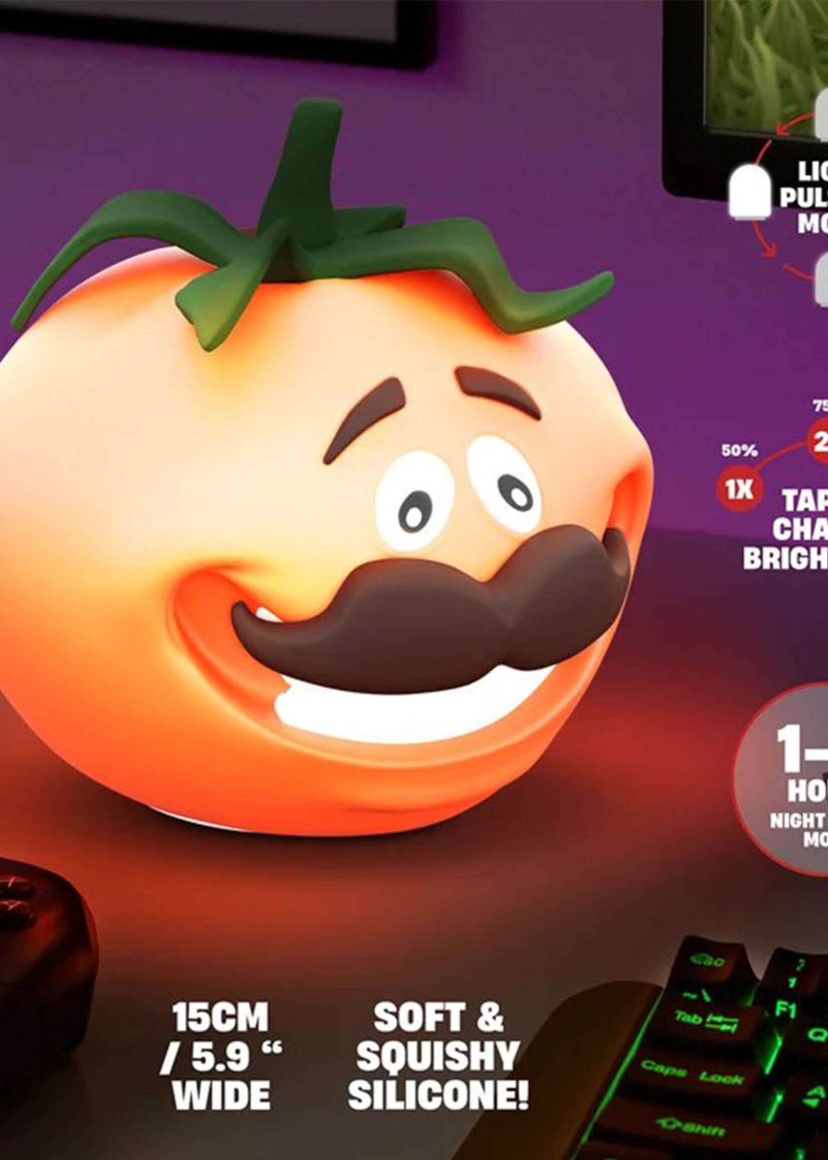 Fortnite Tomatohead SquishyGlo Décorative Light Rechargeable