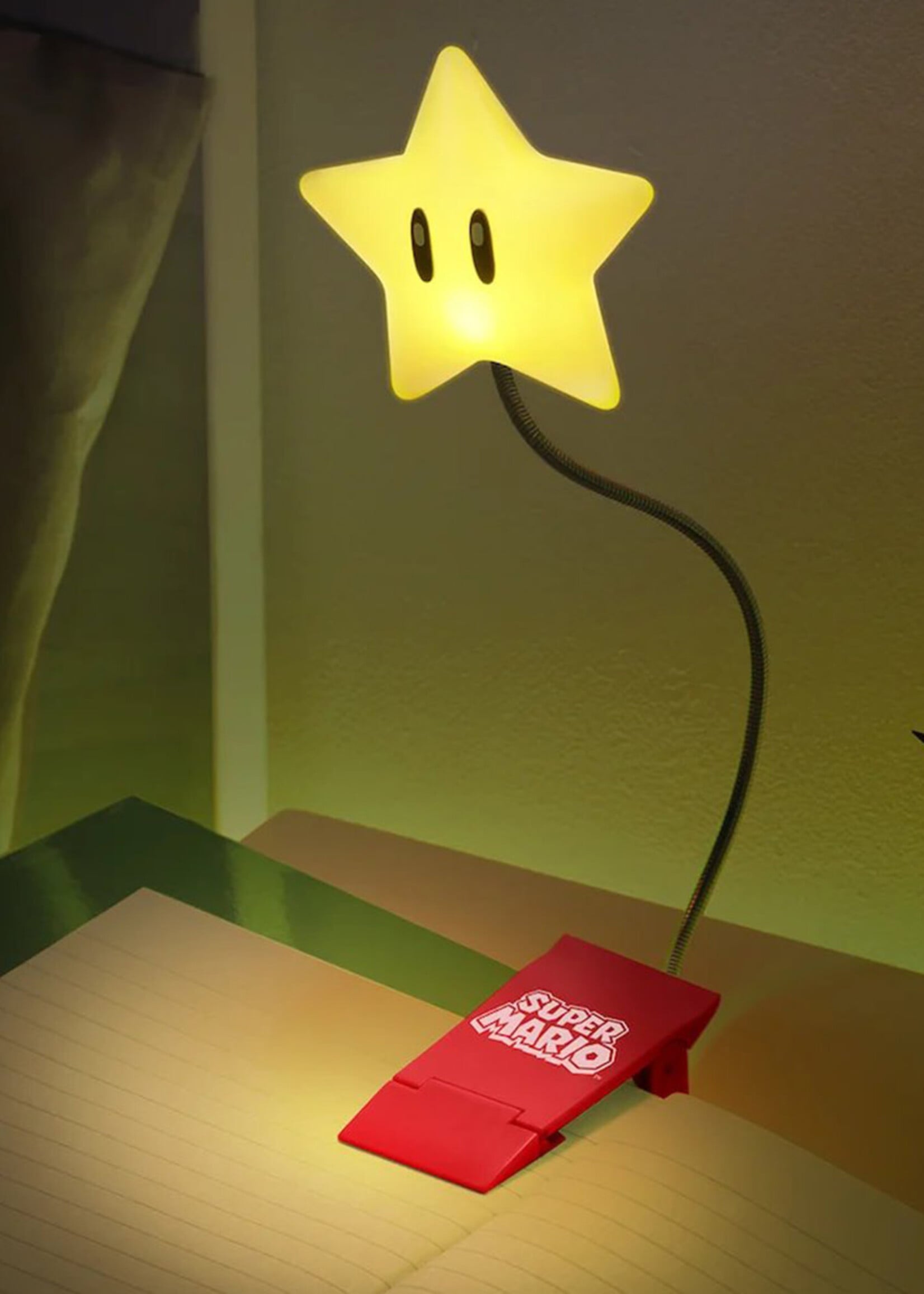Super Mario Super Star Book Light 19cm