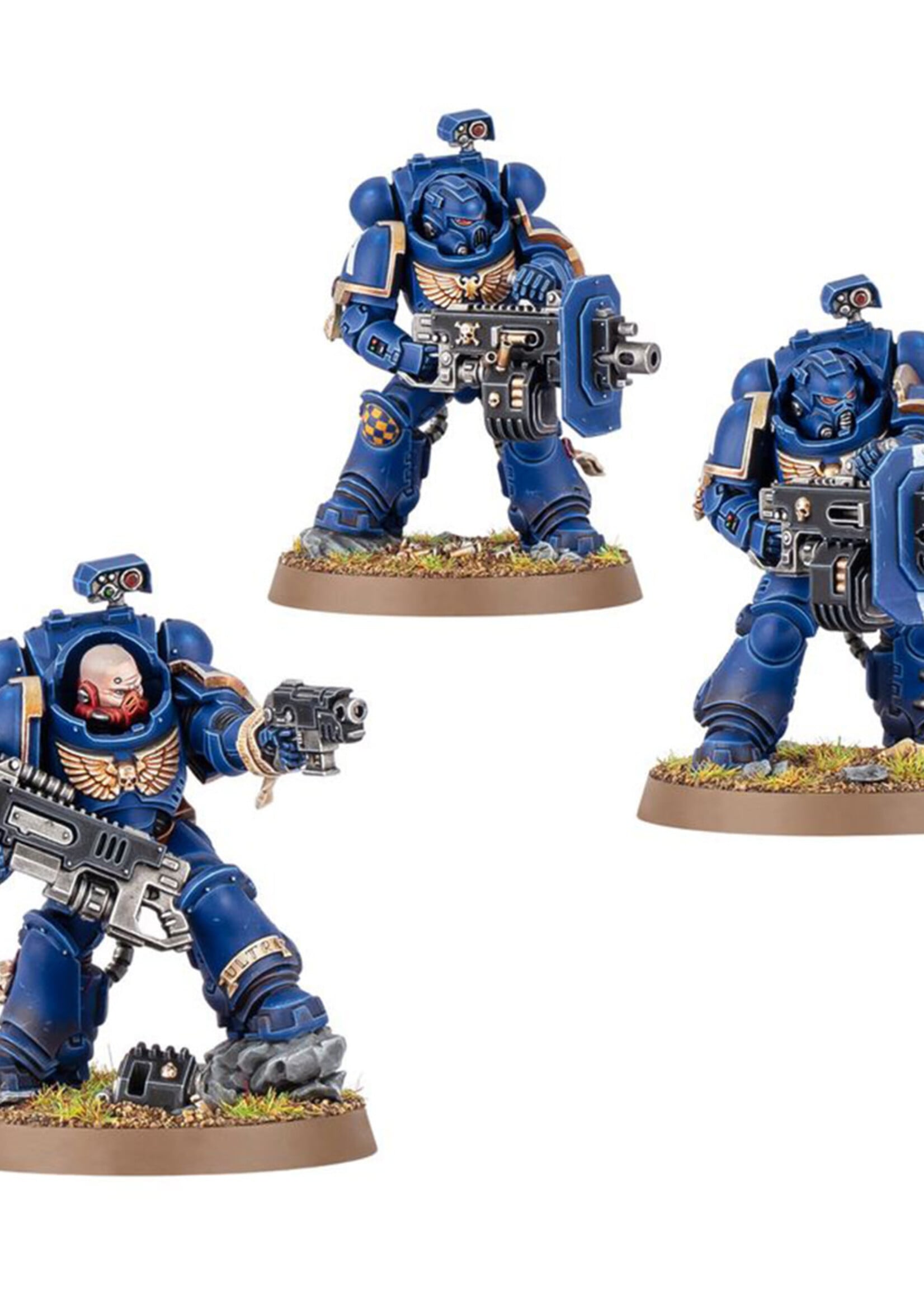 Space Marines Eradicator Squad With Heavy Bolters Warhammer 40k