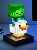 Minecraft Chicken Jockey Icon Lamp 11cm
