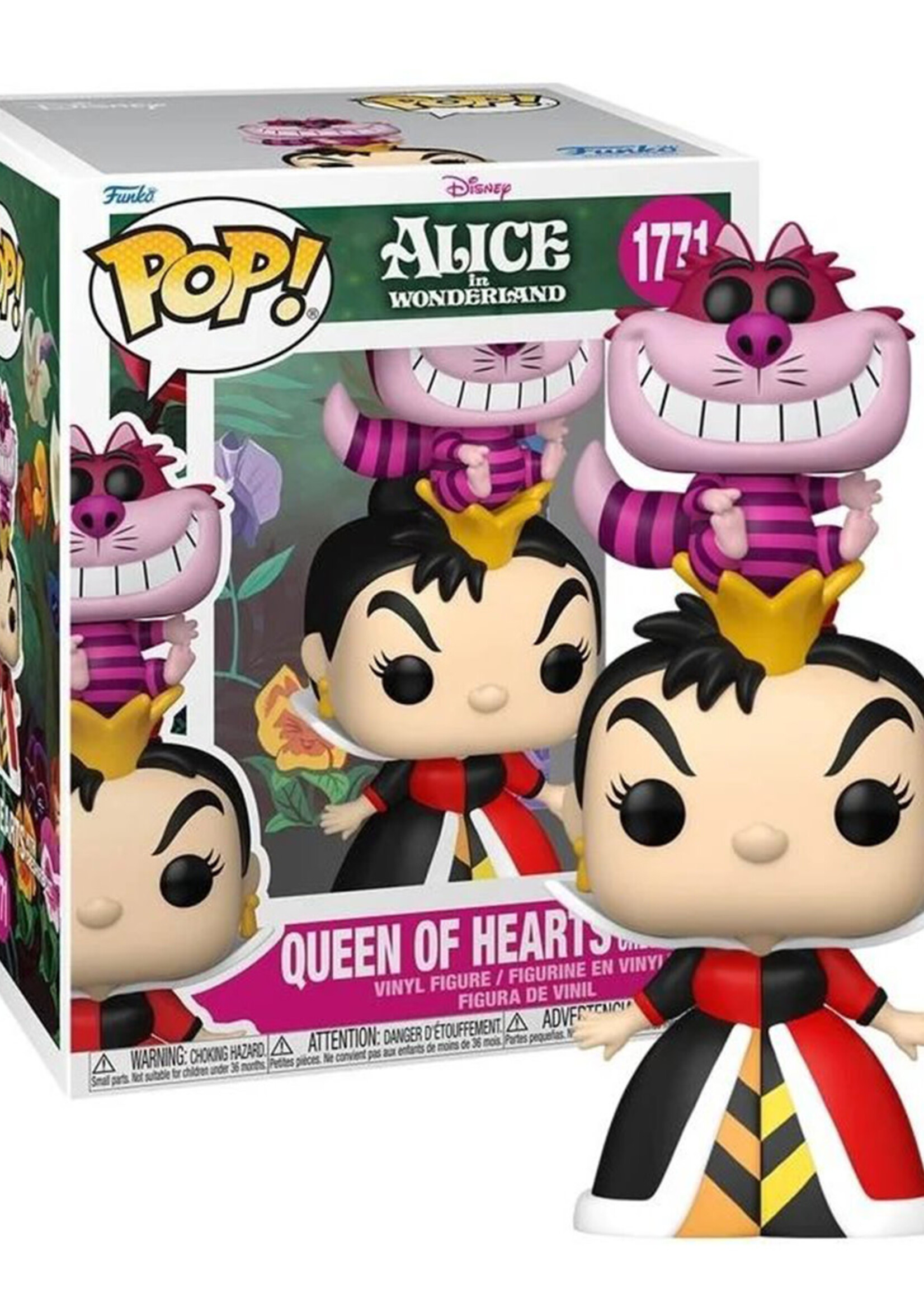 Alice In Wonderland Funko Pop N° 1771 Queen Of Hearts