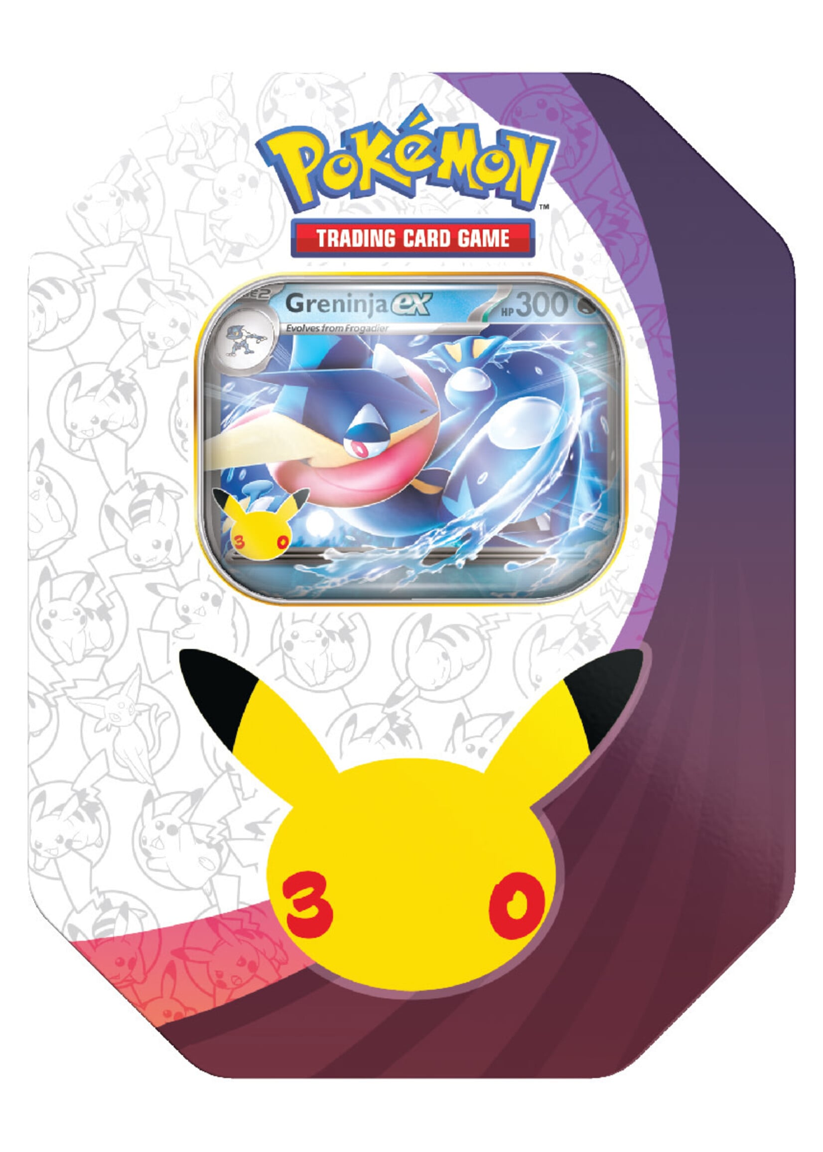 Pokémon 30th Celebration Greninja Ex Tin
