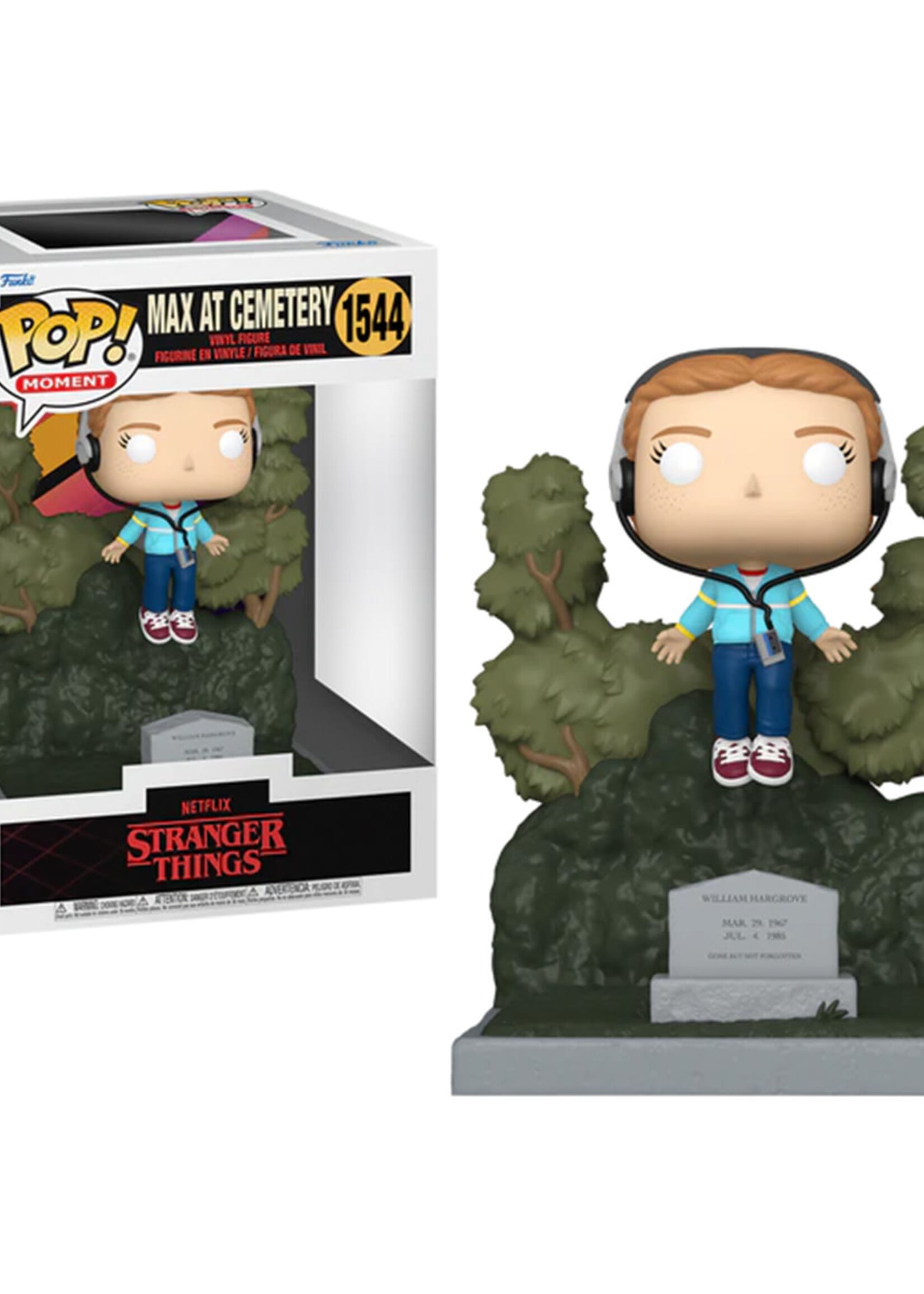 Stranger Things S4 Funko Pop N° 1544 Max At Cemetory