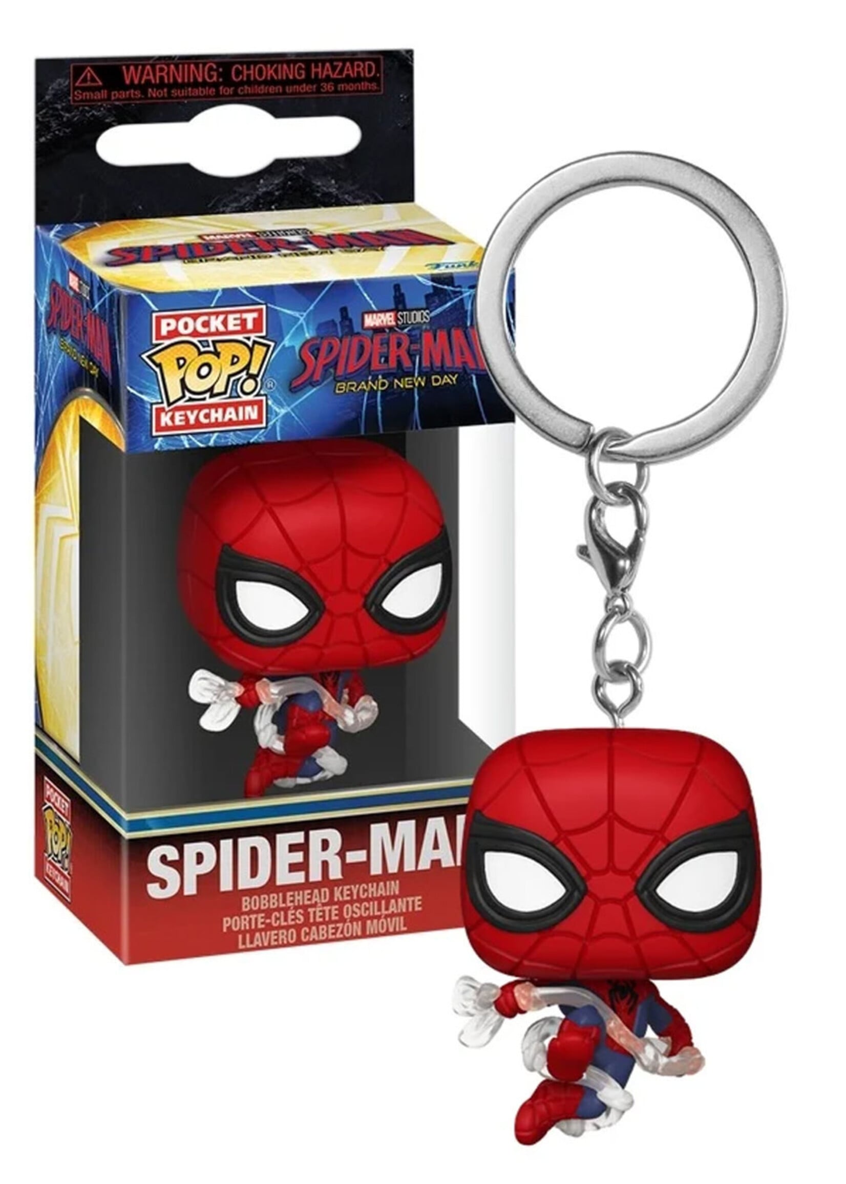 Spider-Man Brand New Day Pocket Pop Keychains Spider-Man