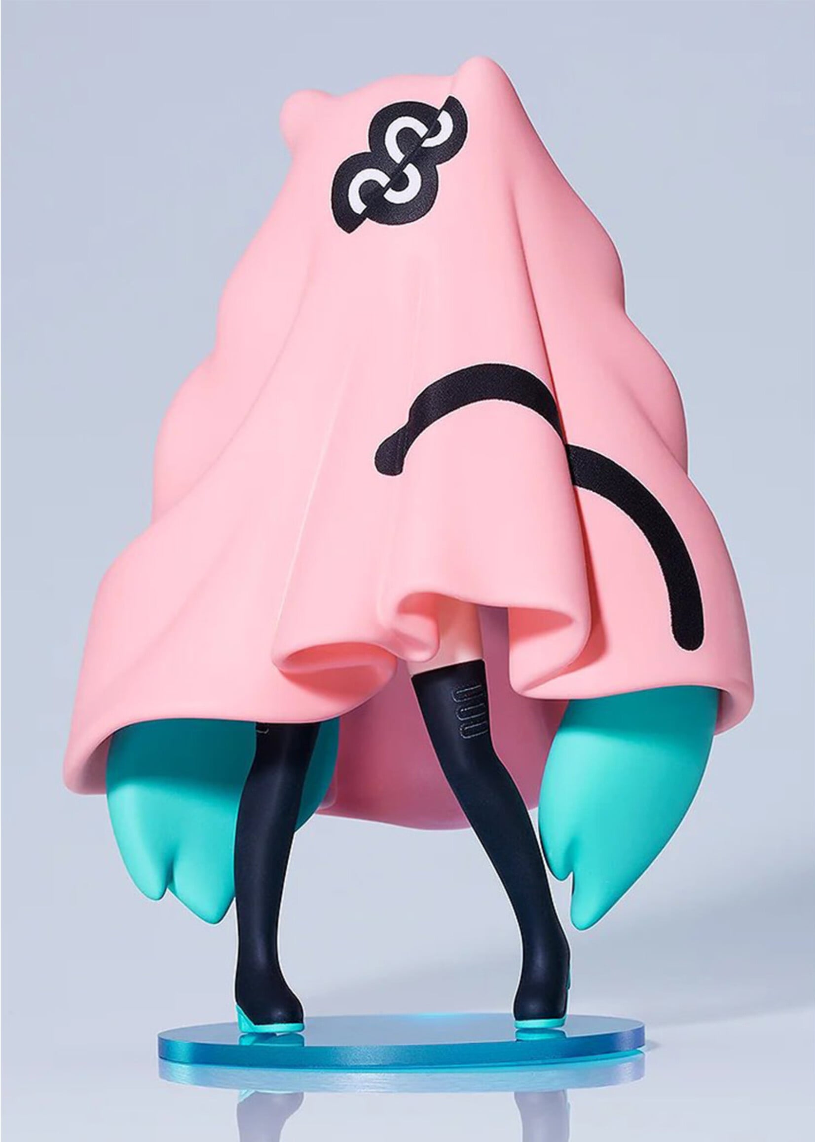 Hatsune Miku X Face Statue 10cm