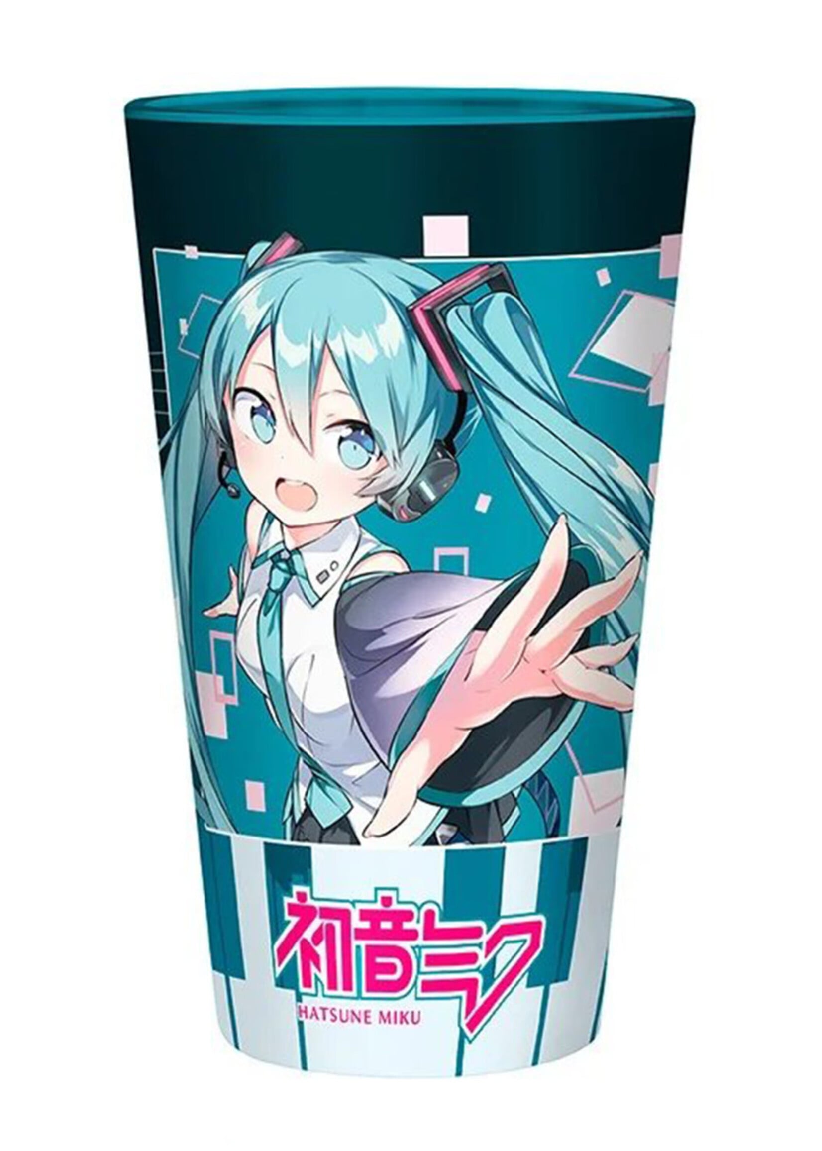 Hatsune Miku Musical town XXL Glass 400ml