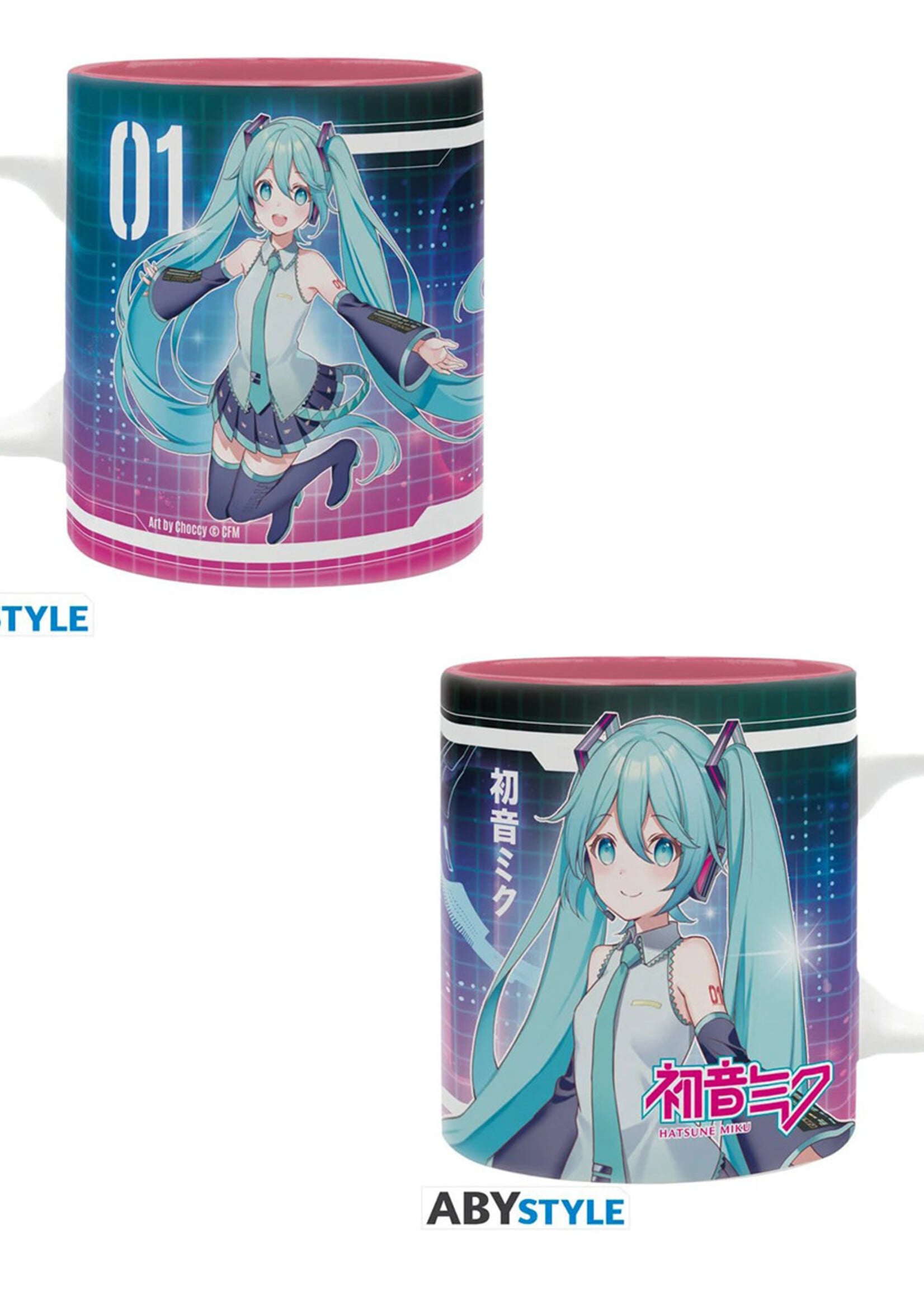Hatsune Miku Mug 320ml Cyberpunk