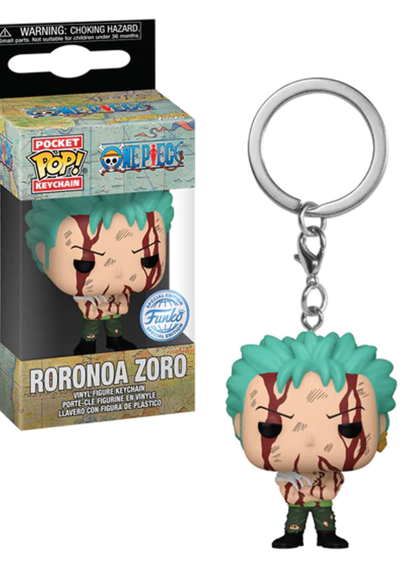 One Piece Pocket Pop Keychains Zoro Nothing Happened