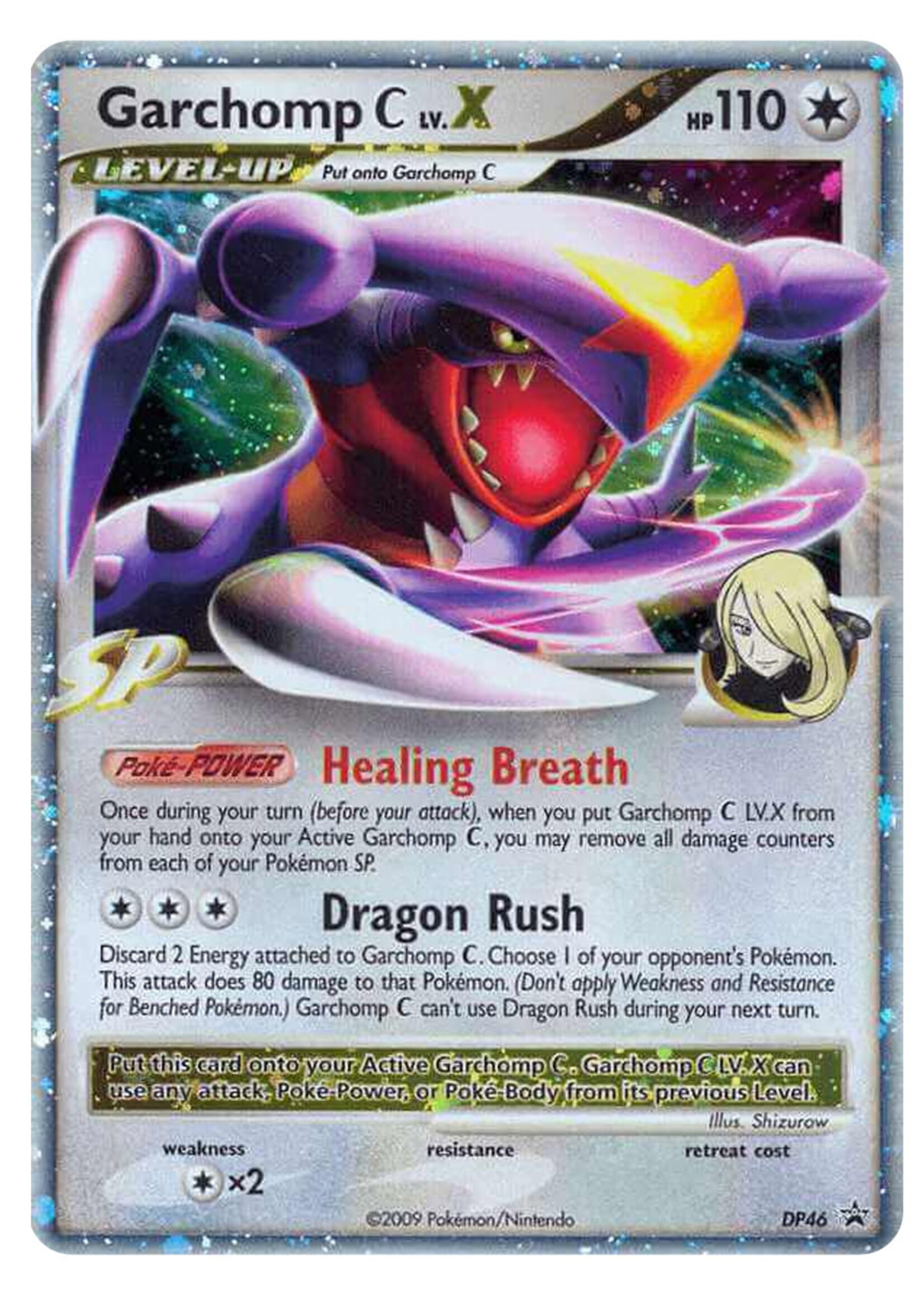 Garchomp [C] Lv.X 46 (DPP): good/light played+
