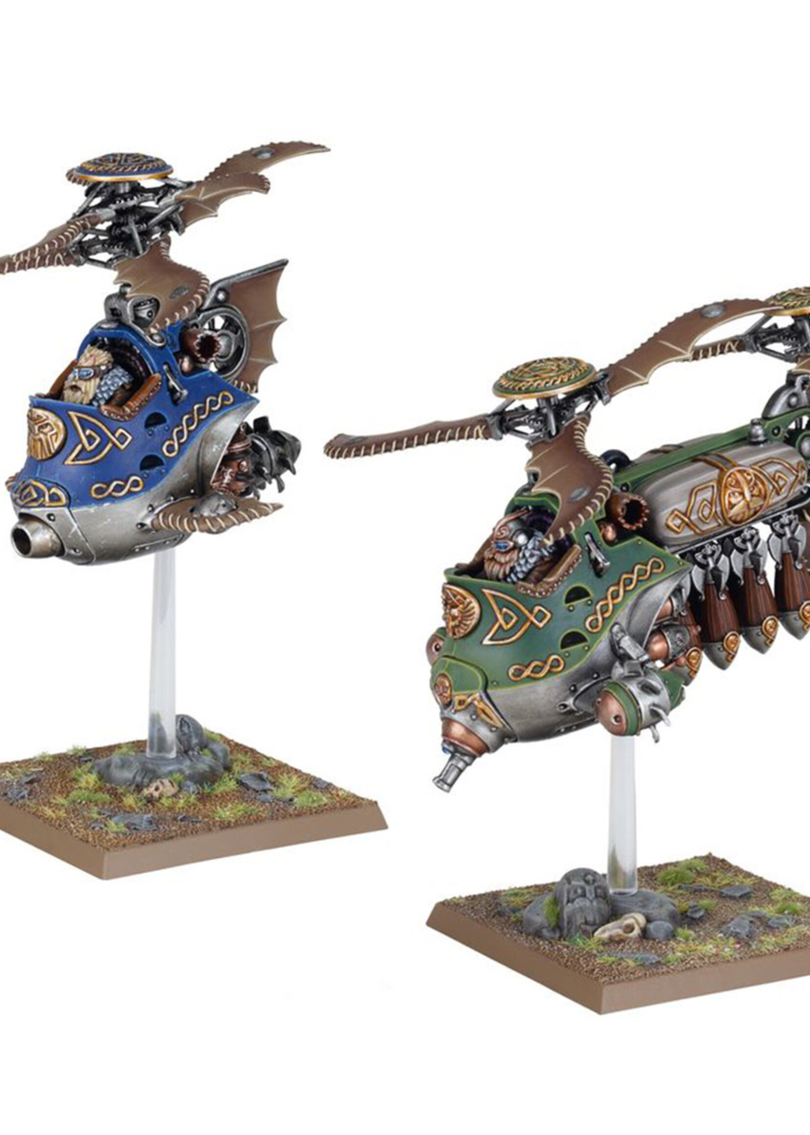 Dwarfen Mountain Holds Dwarf Gyrocopters Warhammer TOW