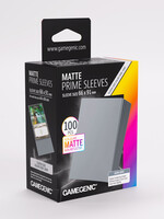 GameGenic Sleeves Matte Prime Pack 66x91mm (100) Dark Gray