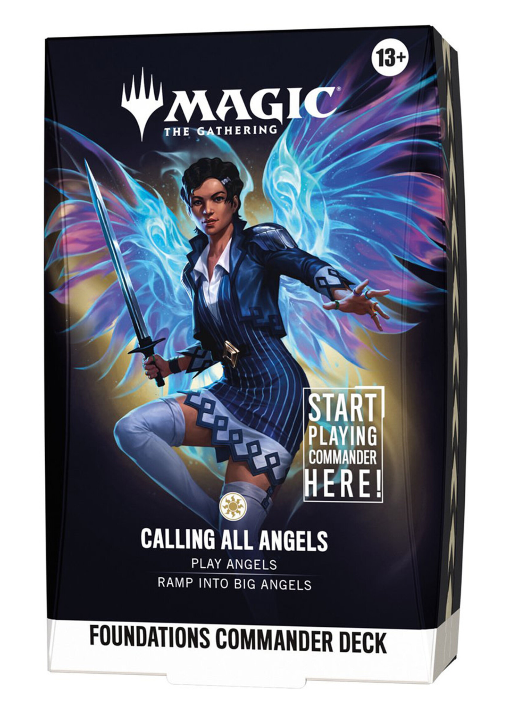 Magic Foundations Starter Commander Deck Calling All Angels