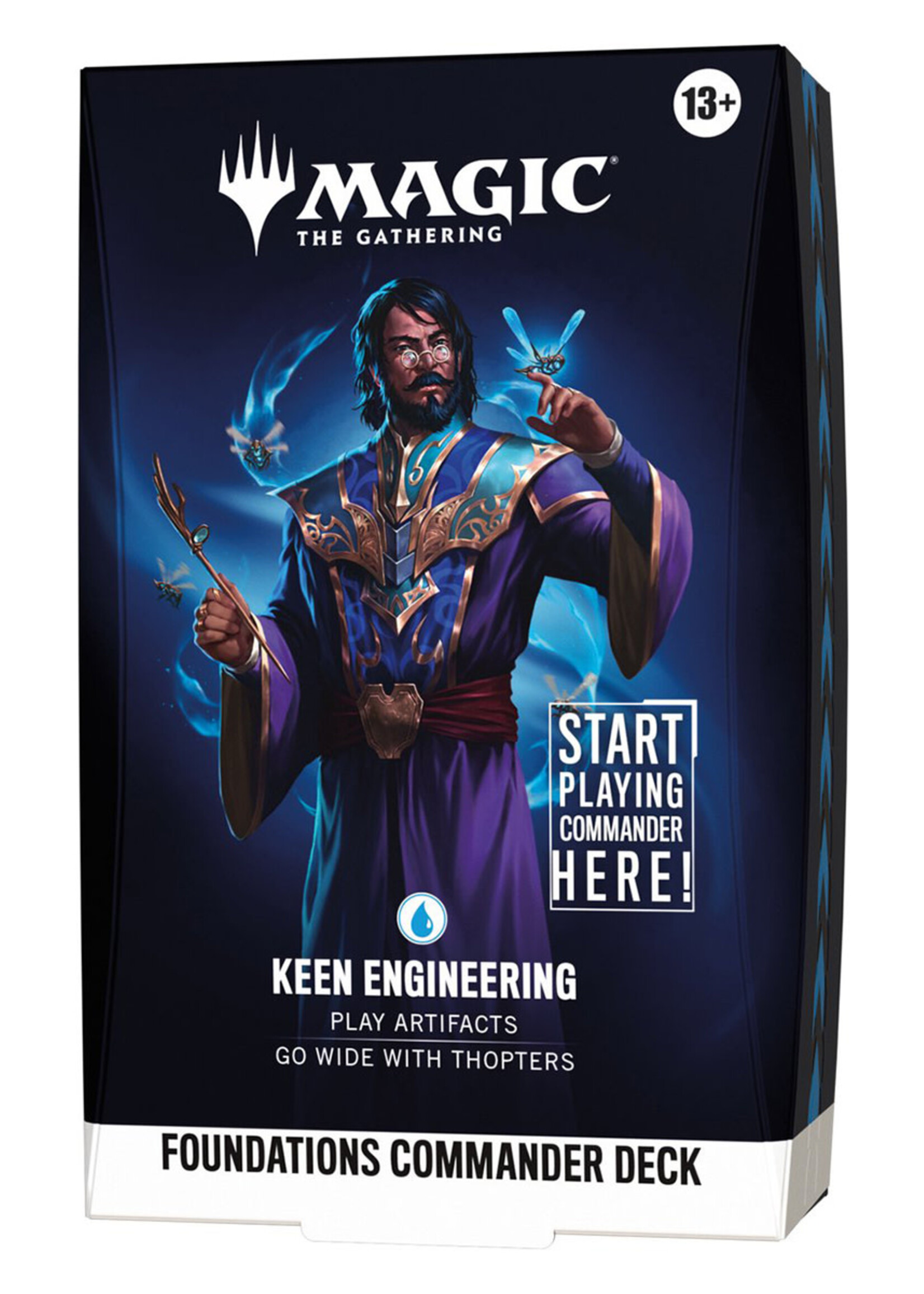 Magic Foundations Starter Commander Deck Keen Engineering