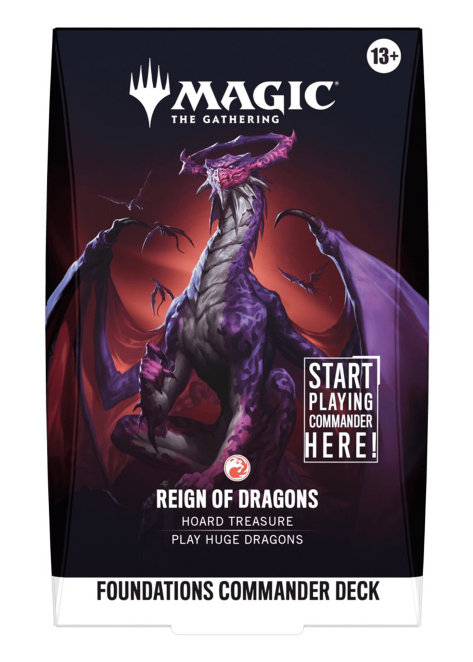 Magic Foundations Starter Commander Deck Reign Of Dragons