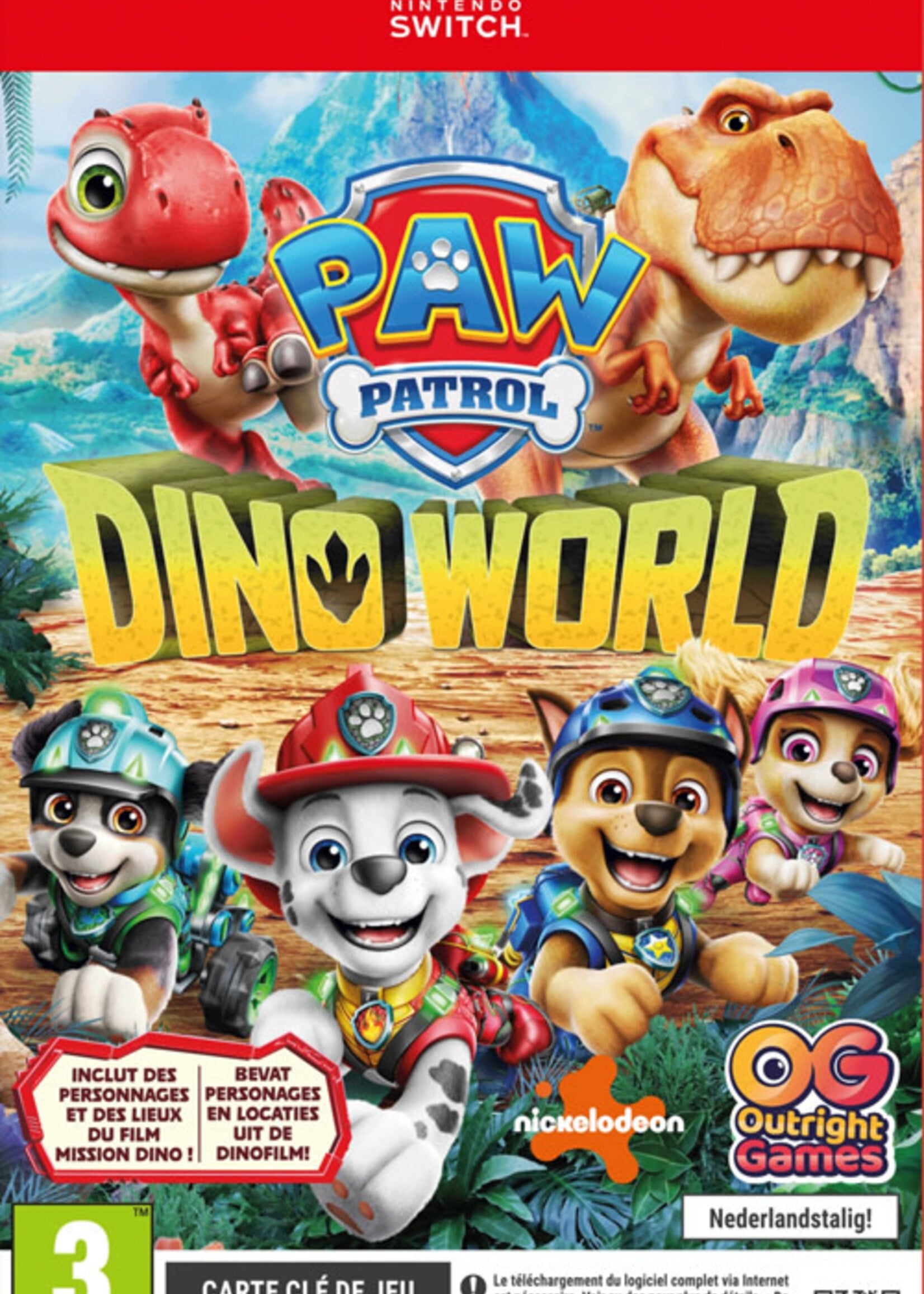 Paw Patrol Dino World Switch 2