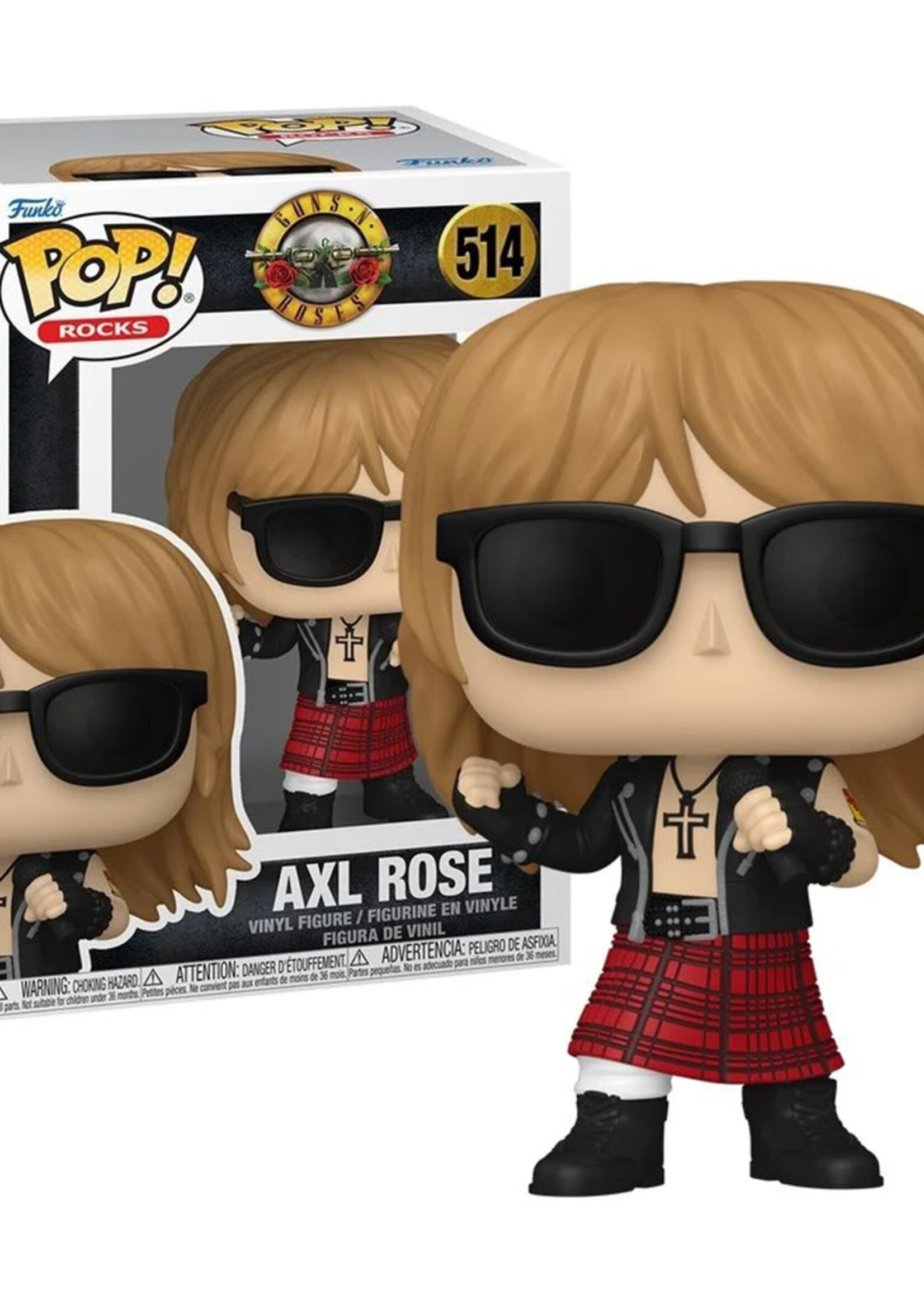 Guns N Roses Funko Pop N° 514 Axl Rose Live And Let Die