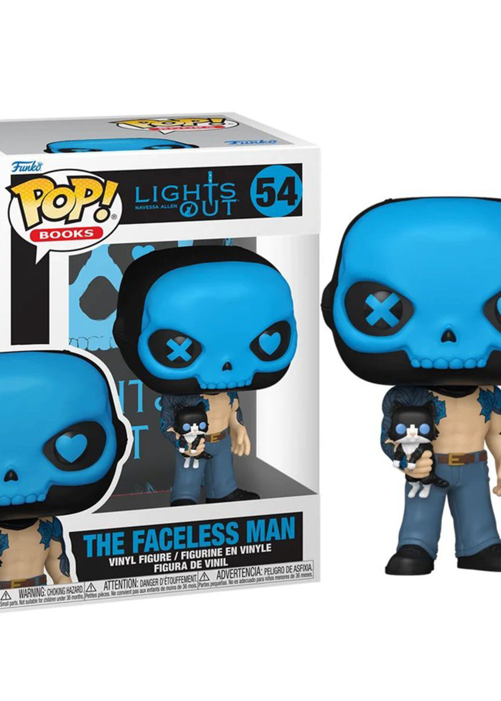 Into The Darkness Lights Out Funko Pop N° 54 The Faceless Man