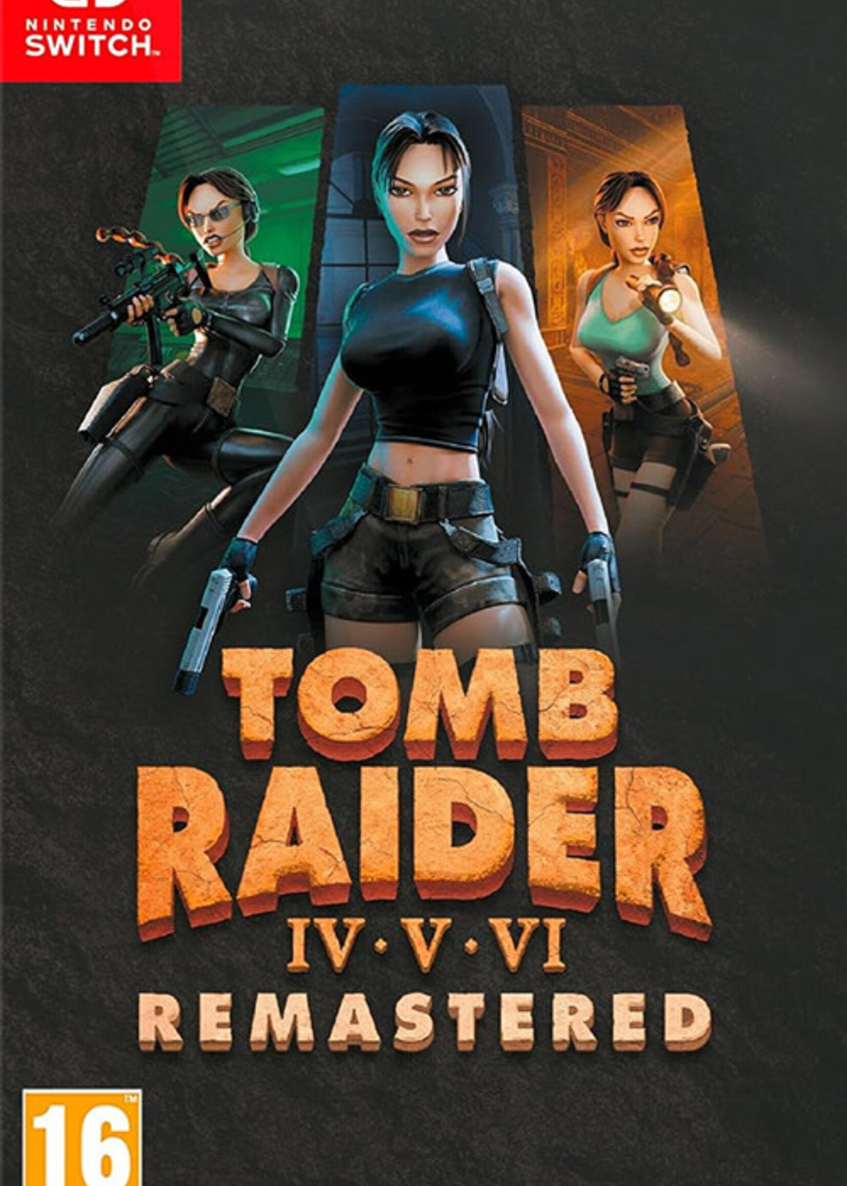 Tomb Raider IV-VI Remastered Deluxe Edition Switch (Zonder Steelcase)