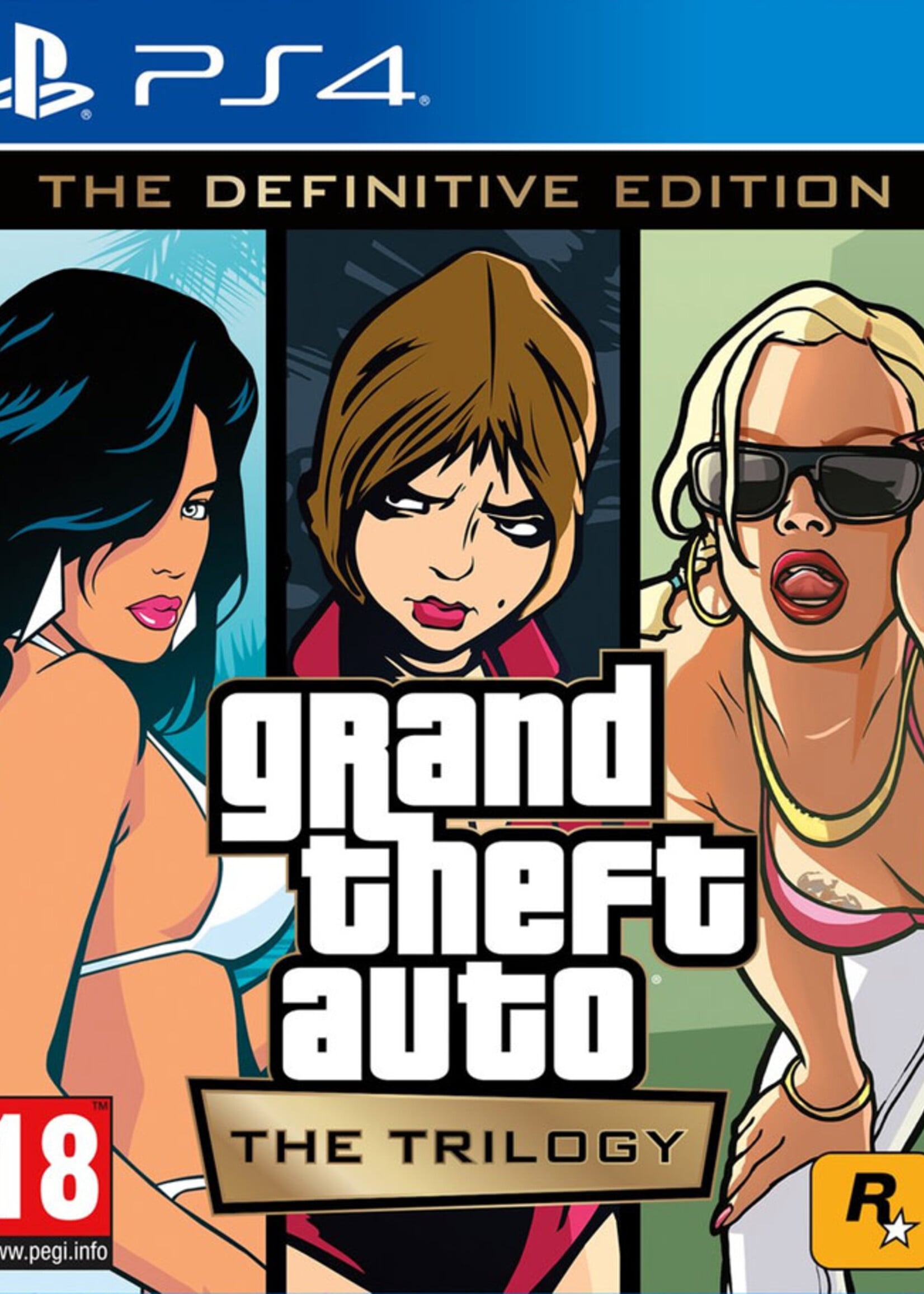 Grand Theft Auto The Trilogy The Definitive Edition PS4