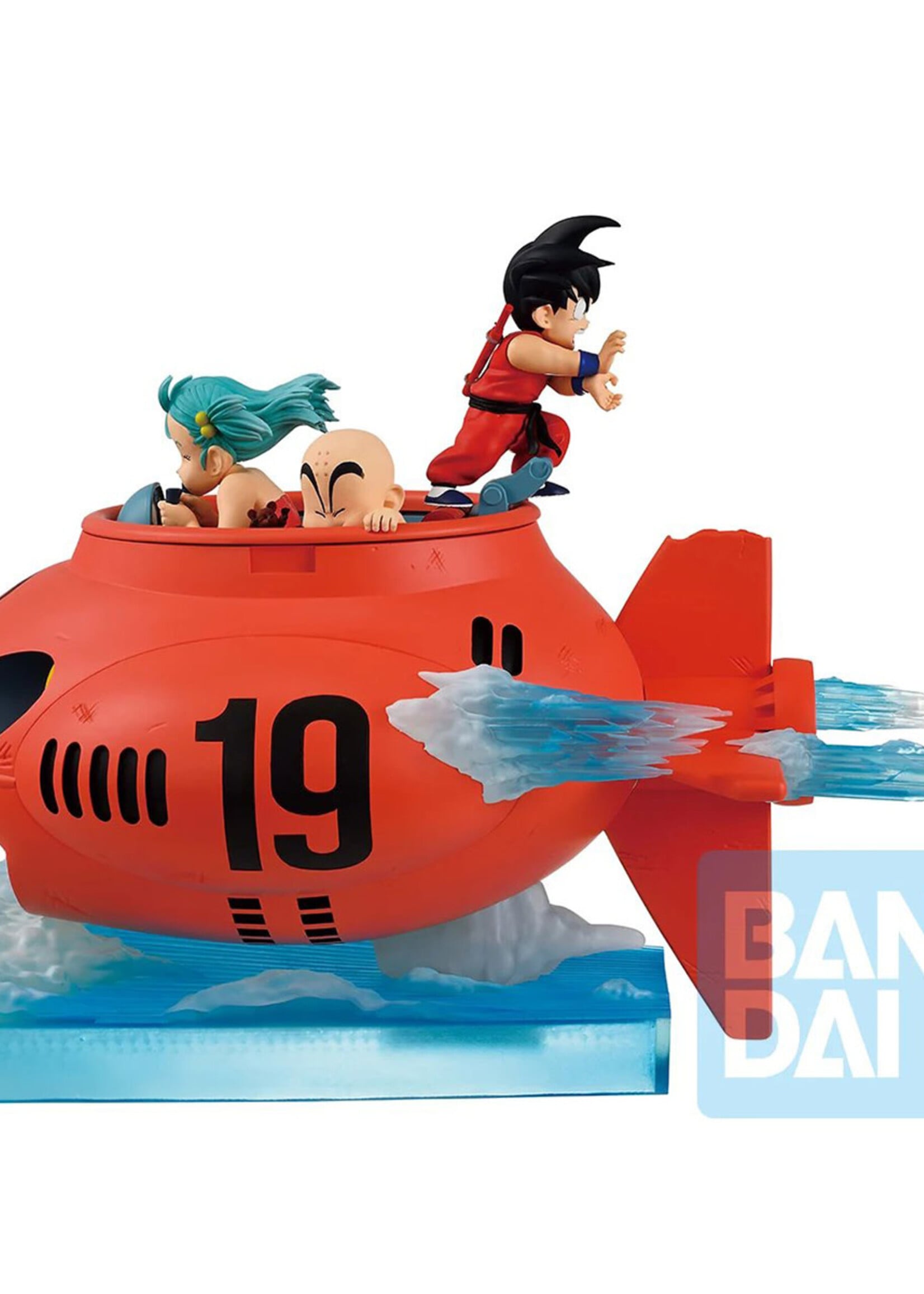 Dragon Ball Son Goku, Bulma & Krillin Fig VS Red Ribbon Army 16cm