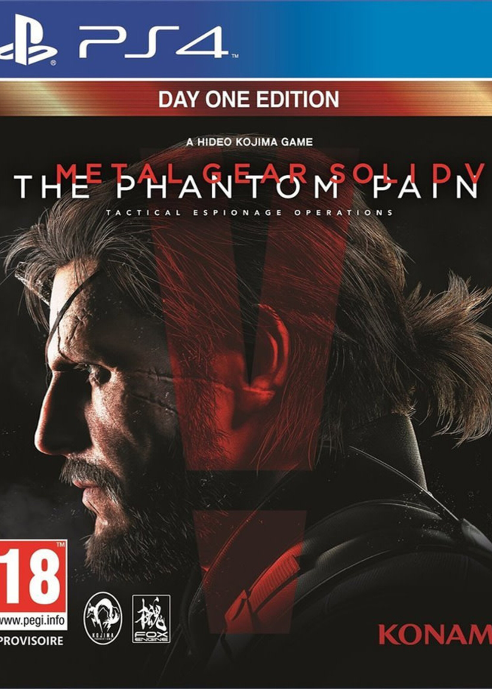 Metal Gear Solid V The Phantom Pain Day One Edition PS4