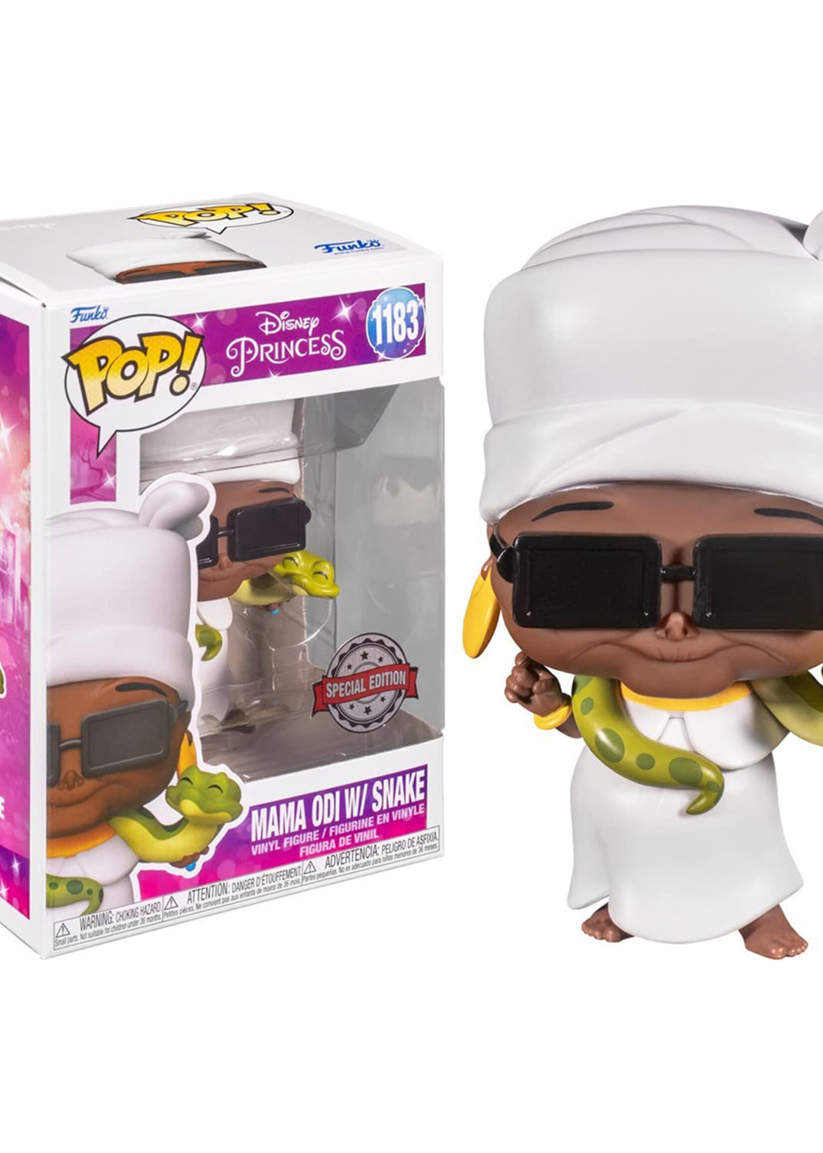 Disney Princess Funko Pop N° 1183 Mama Odi With Snake