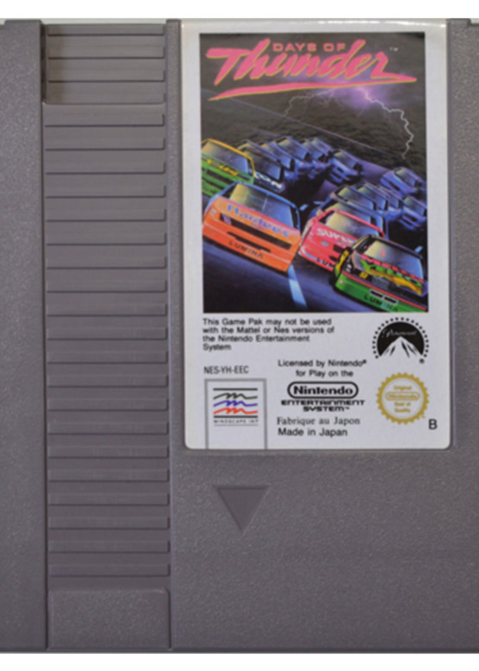 Days Of Thunder NES