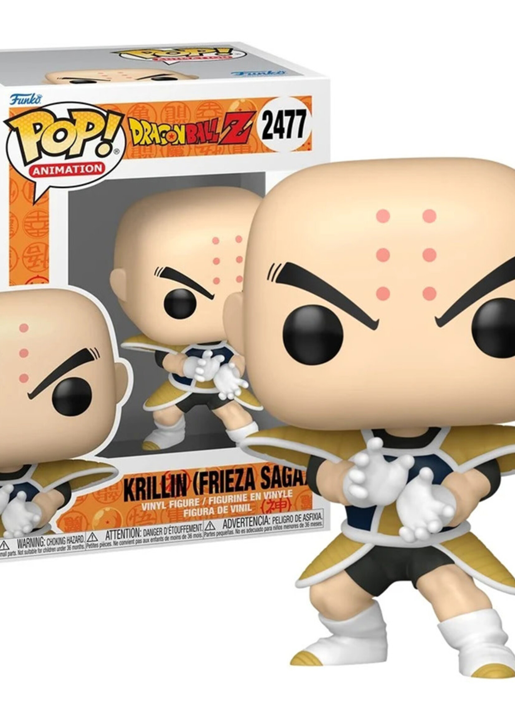 Dragon Ball Z Funko Pop N° 2477 Krillin Frieza Saga