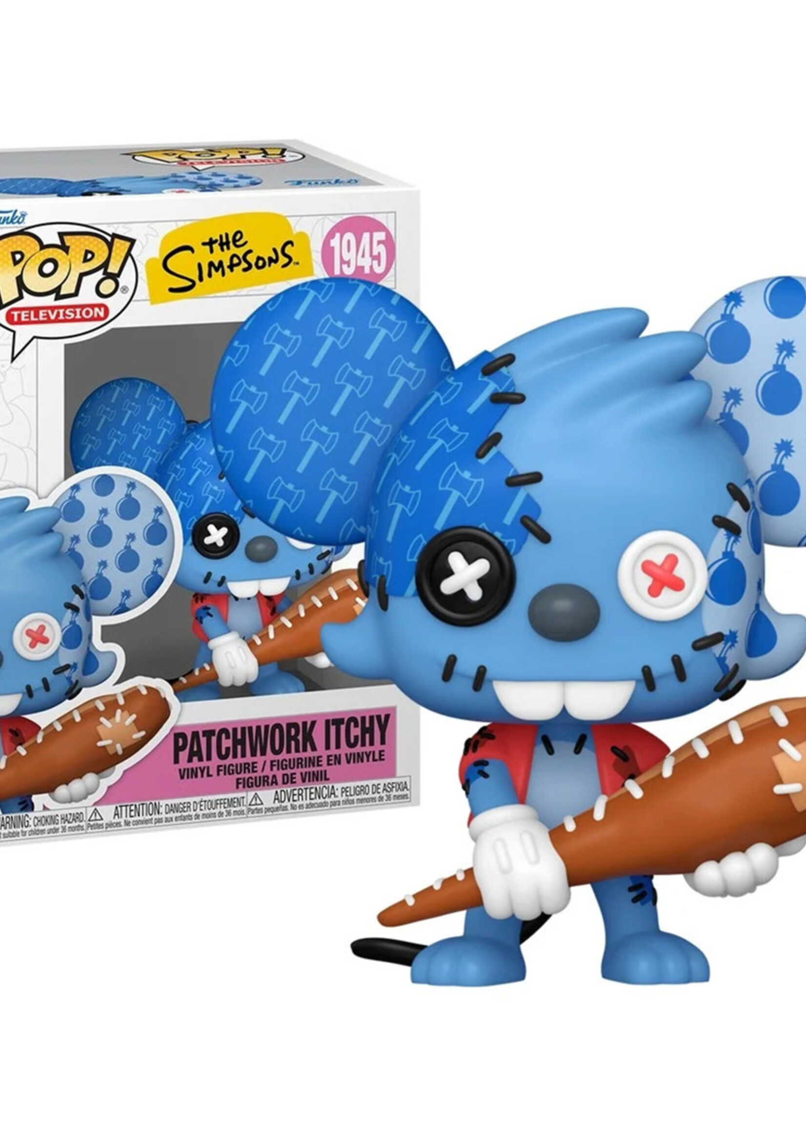 The Simpsons Funko Pop N° 1945 Itchy Patchwork